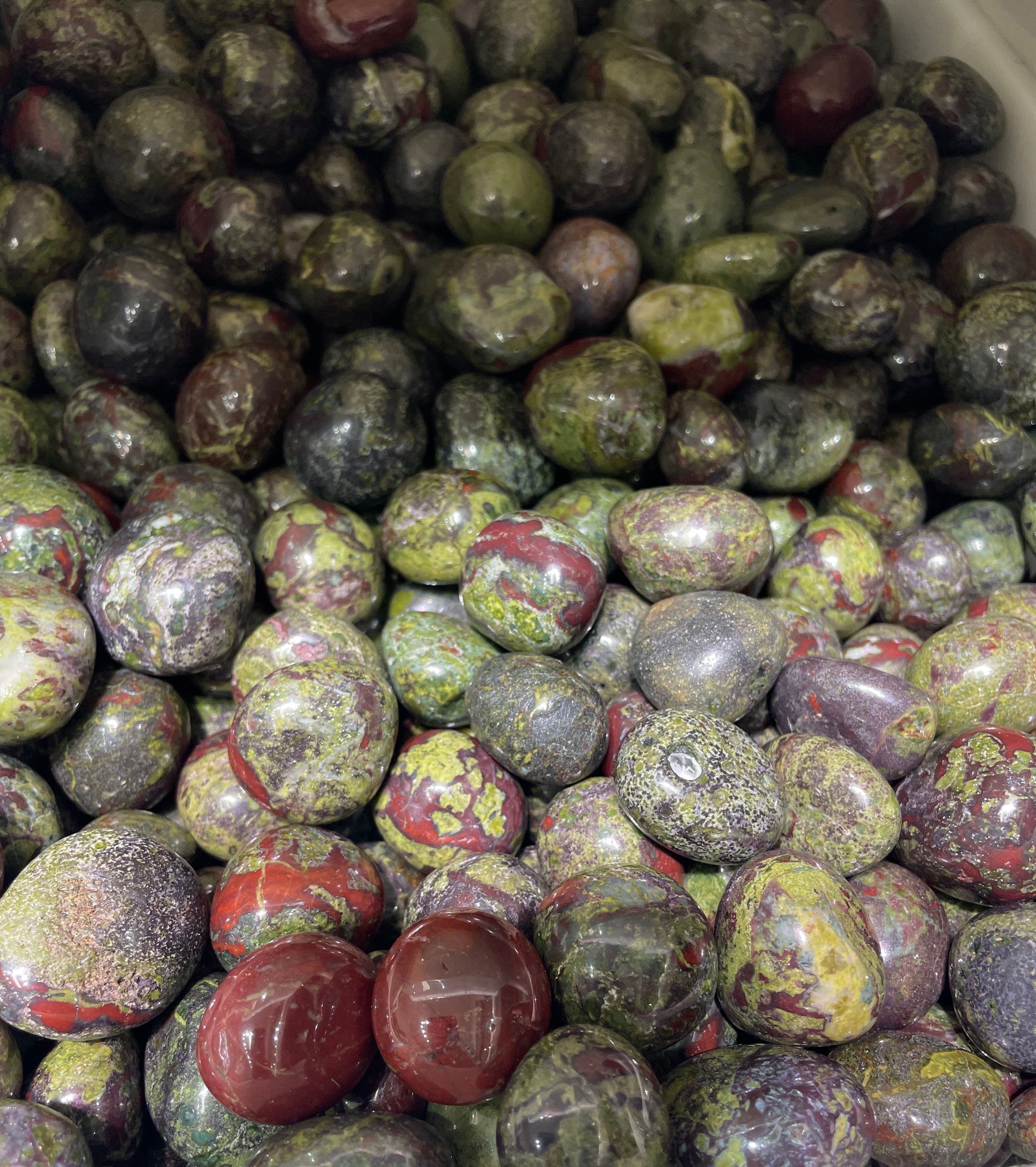 Dragonblood stone tumbles