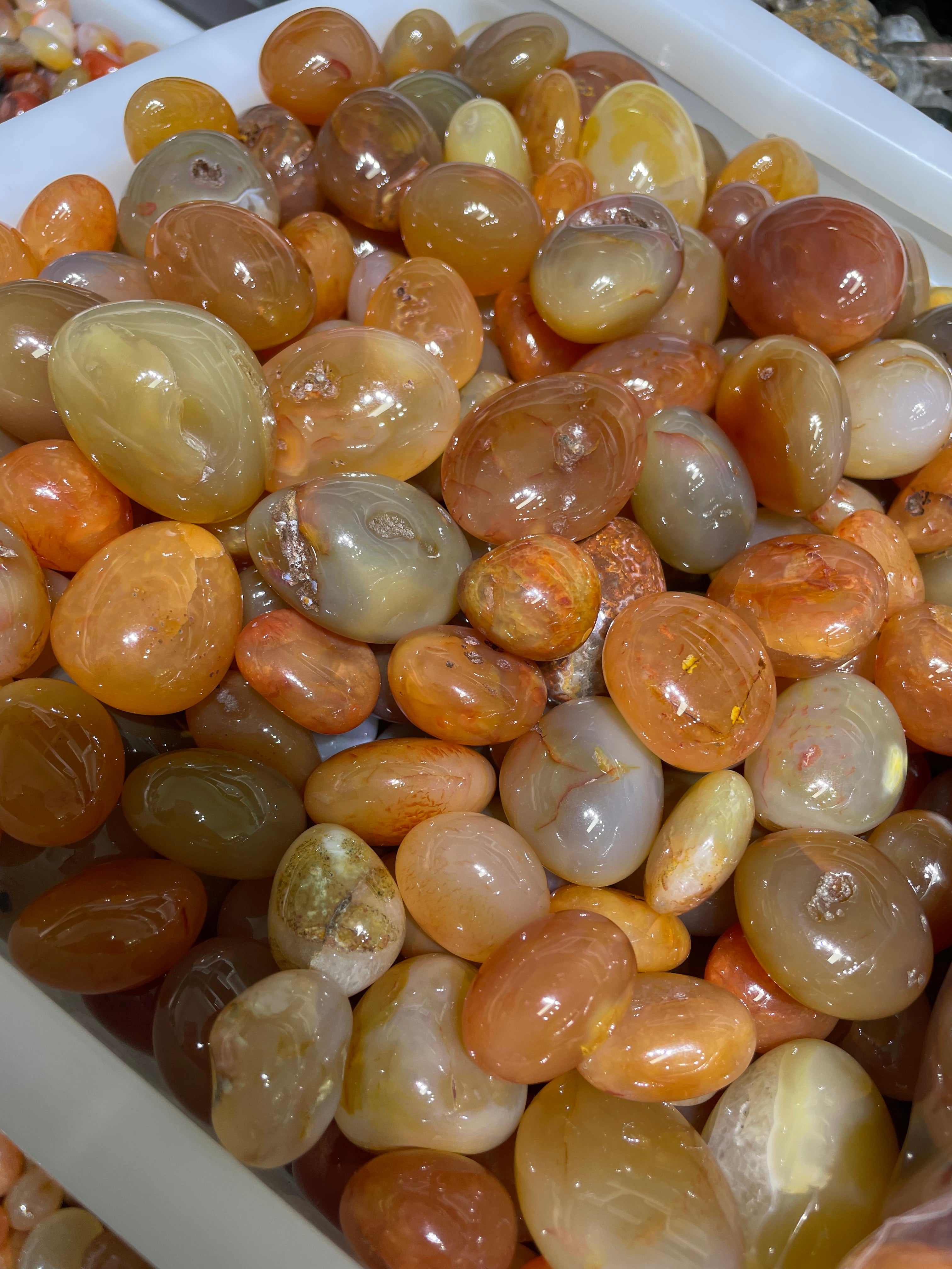Carnelian tumbles