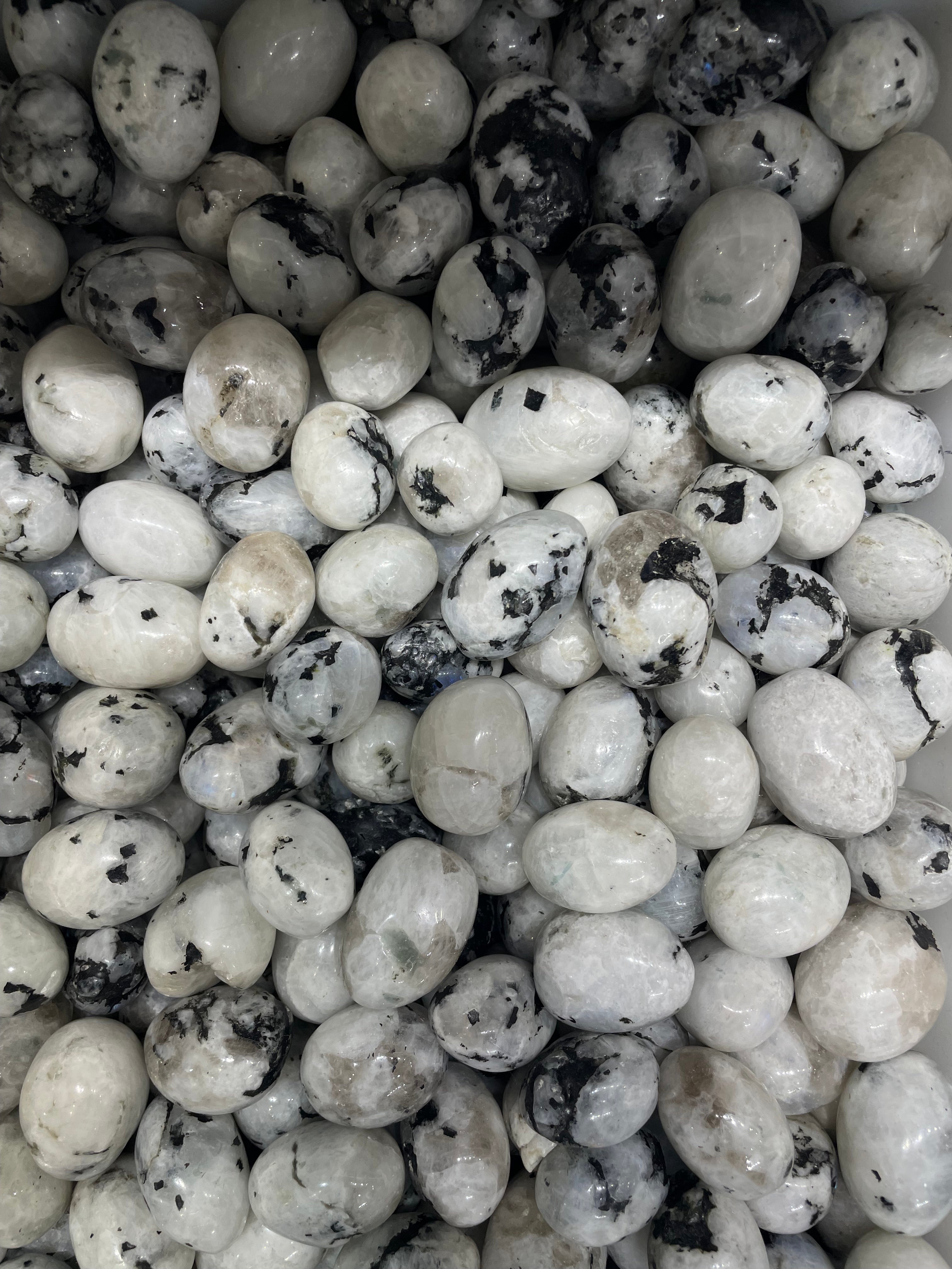 rainbow moonstone tumbles