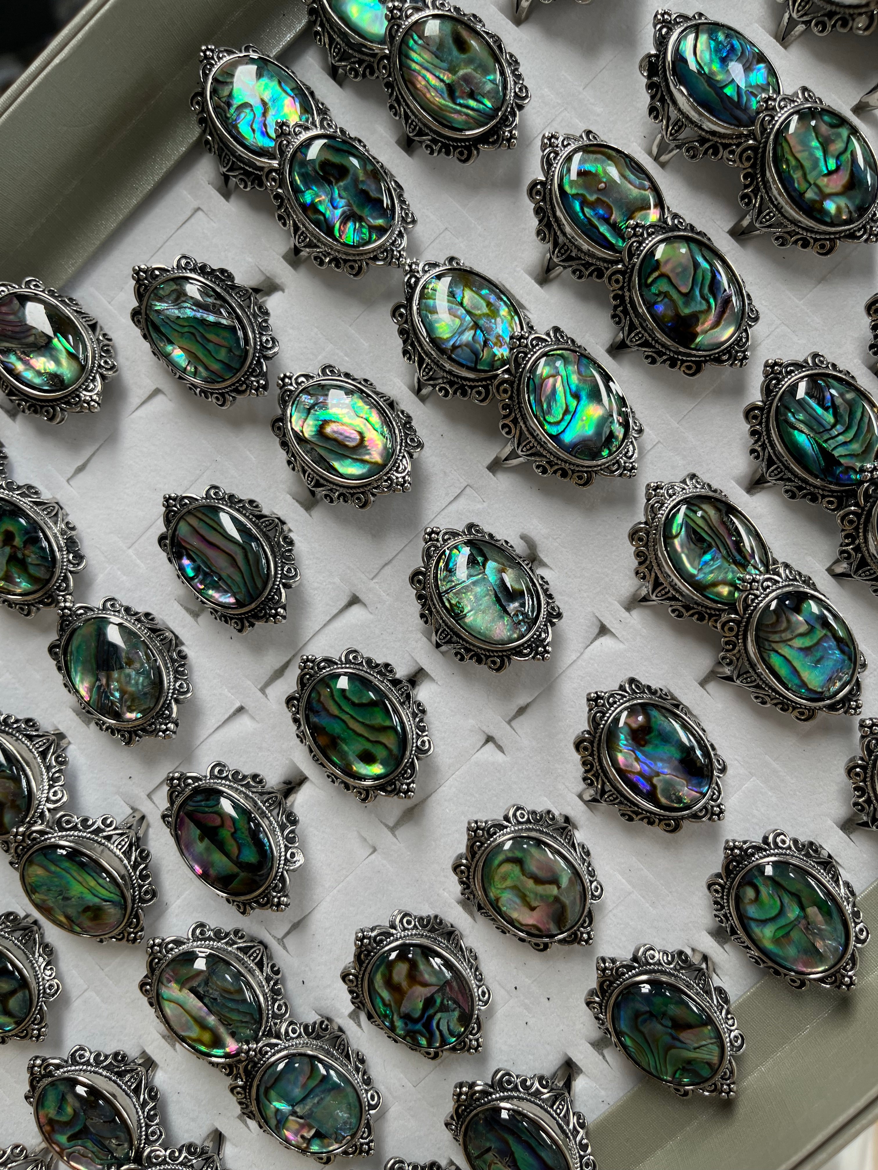 Ablone Shell ring