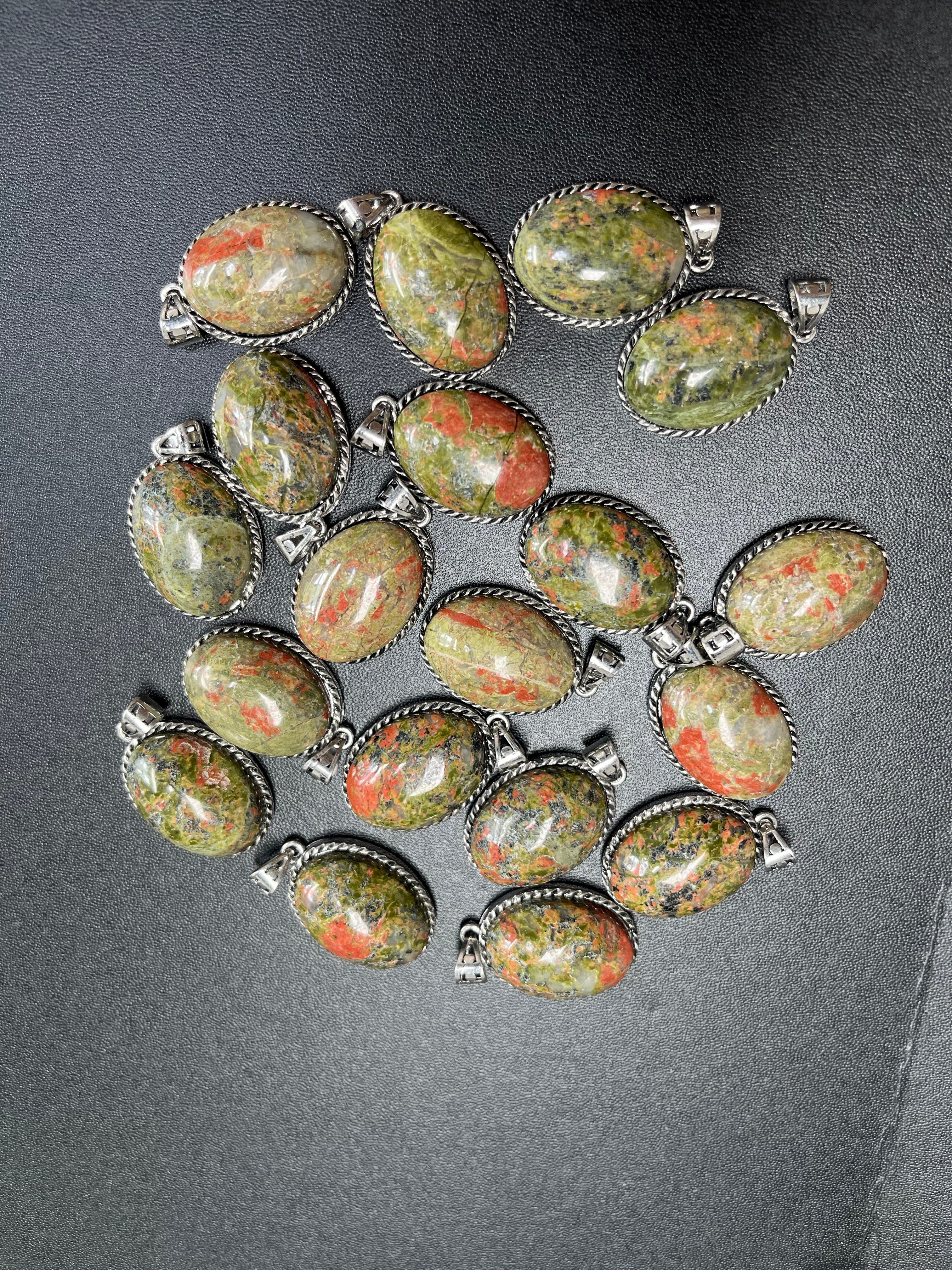 unakite pendant