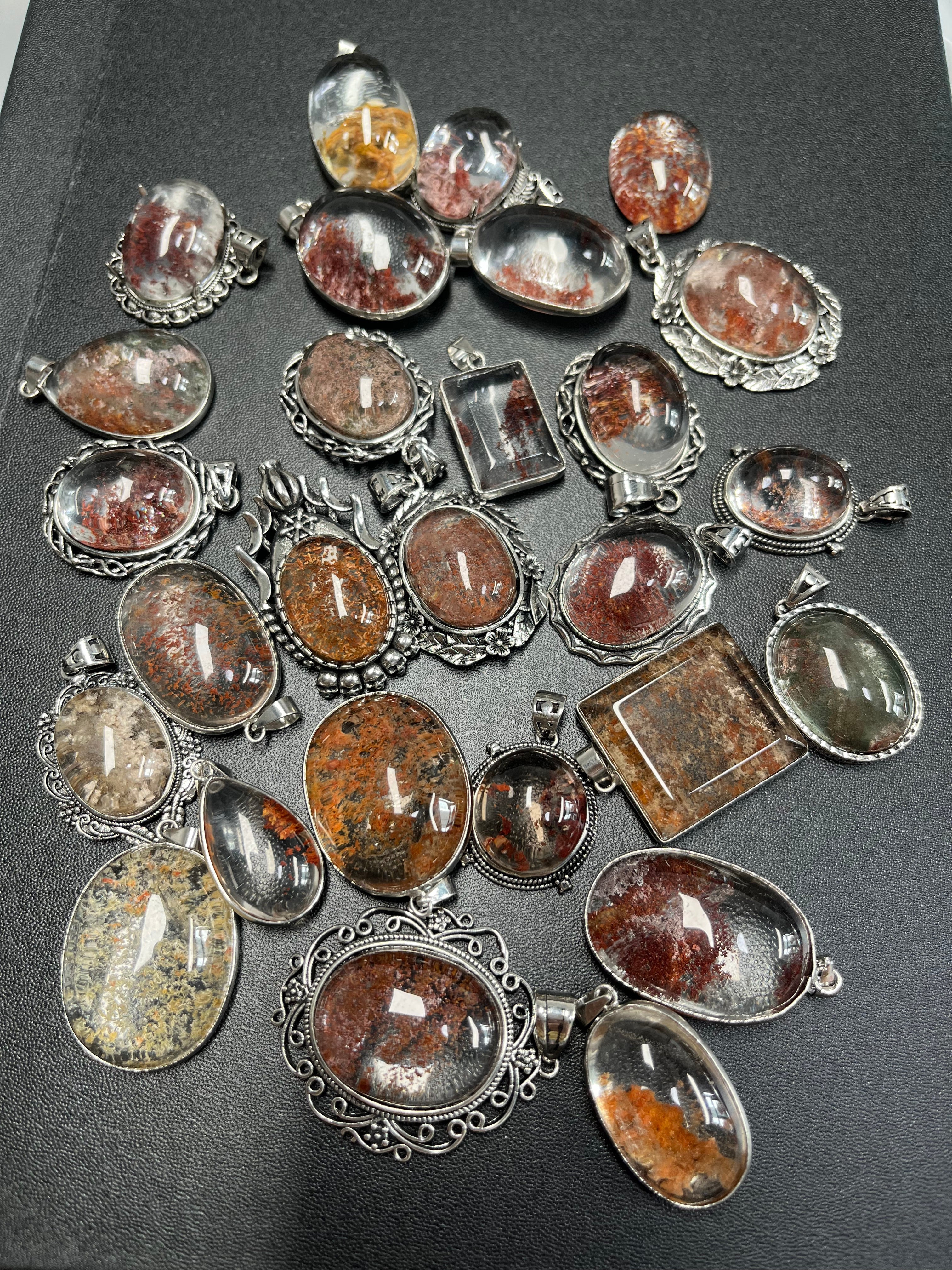 garden quartz pendant