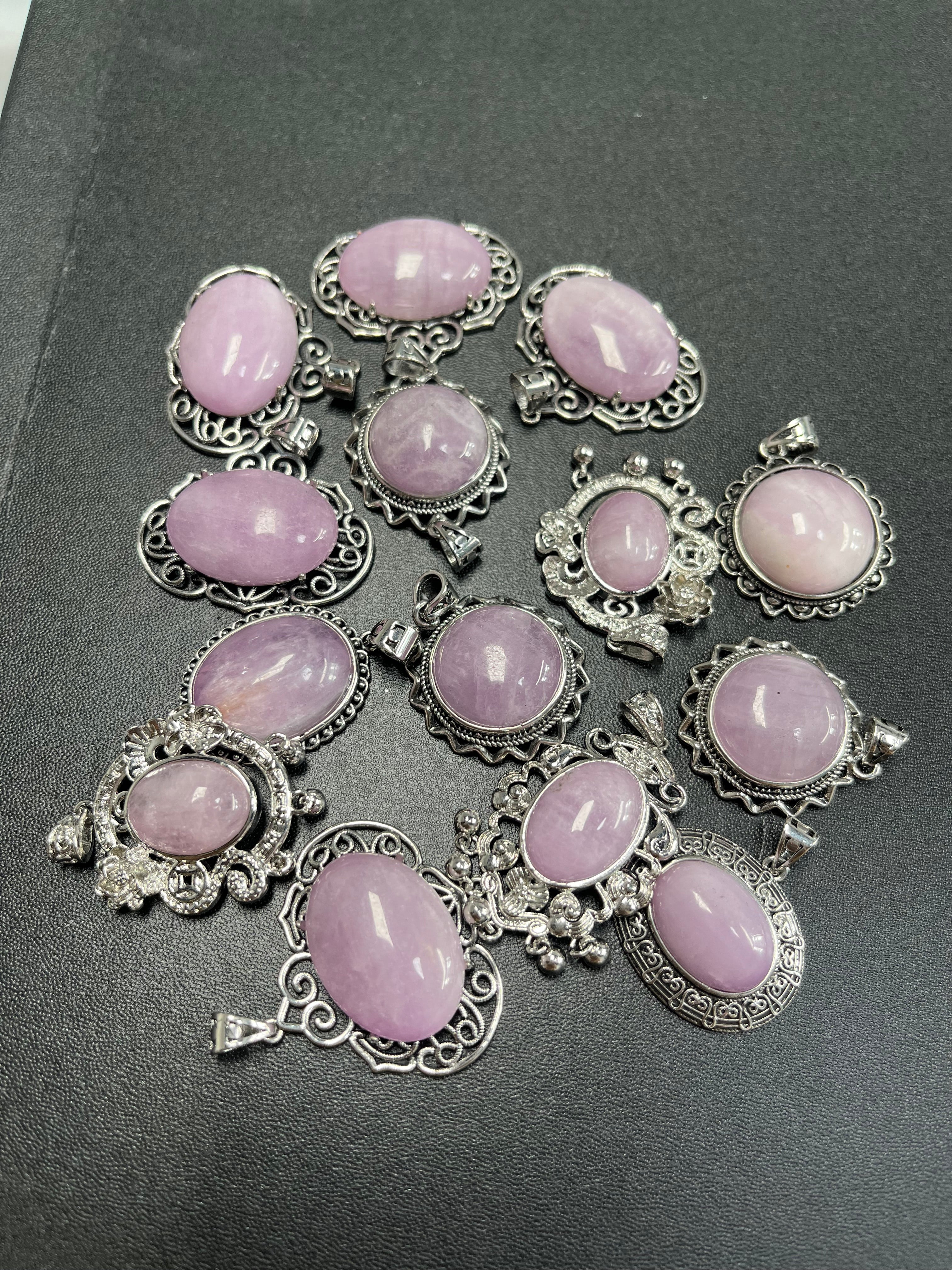 kunzite pendant