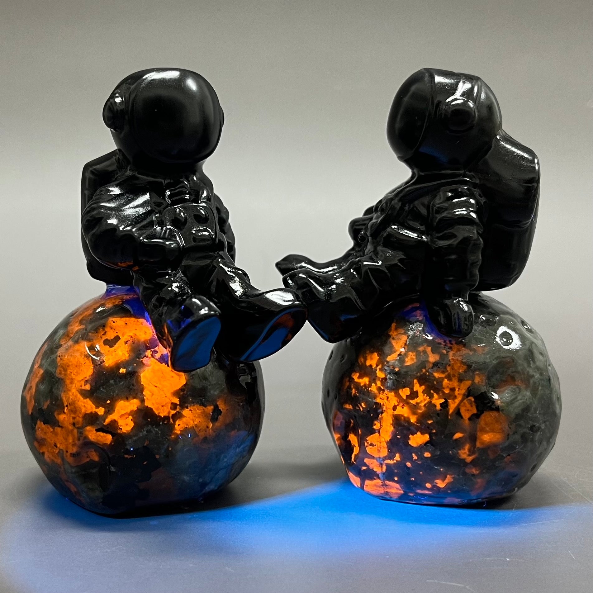 Astronaut on Moon Carving