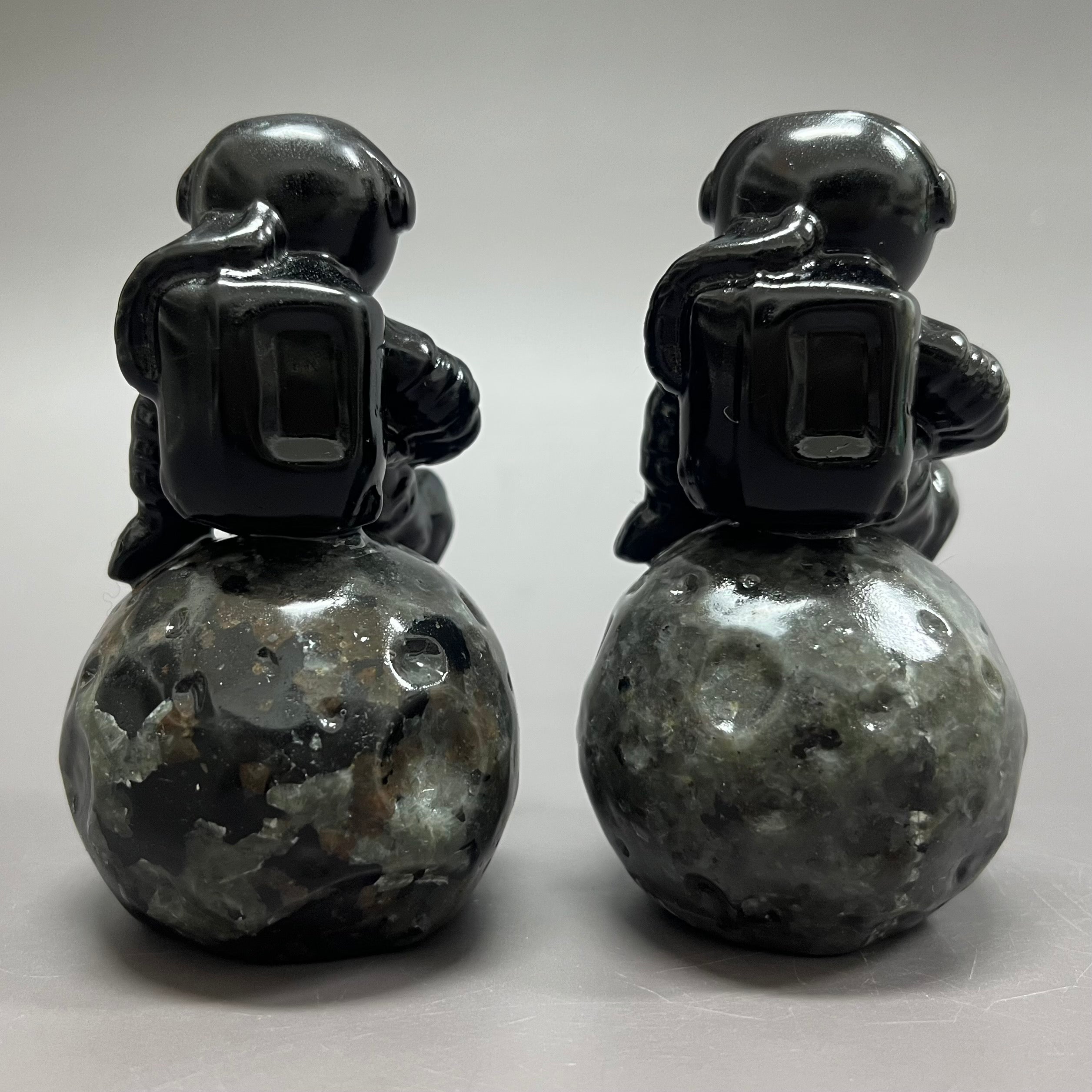 Astronaut on Moon Carving
