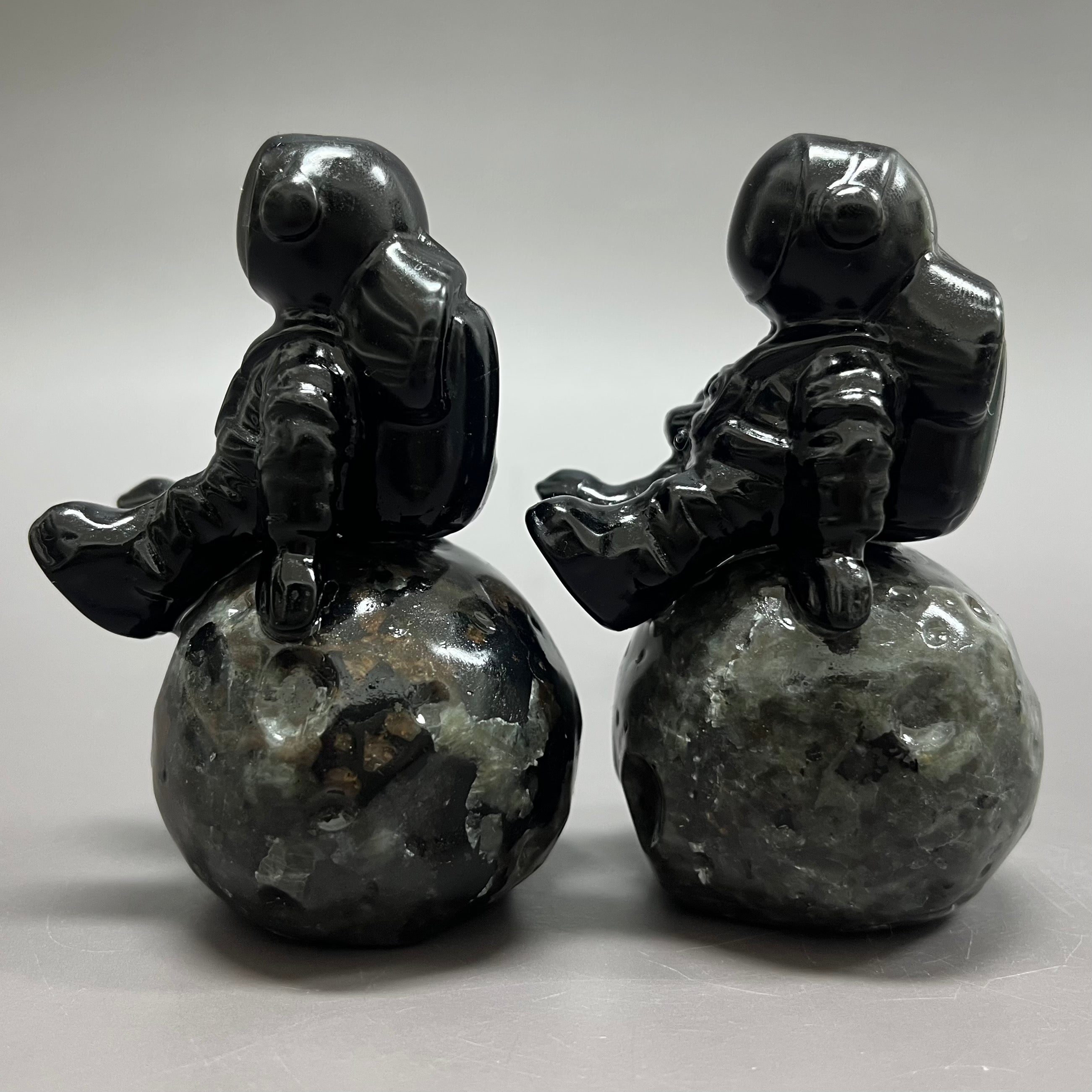 Astronaut on Moon Carving