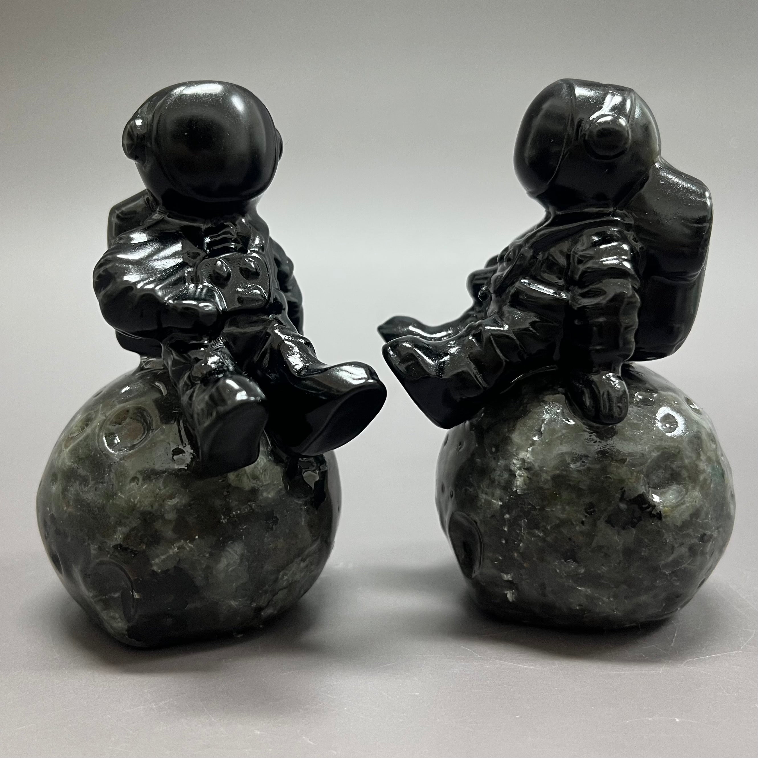 Astronaut on Moon Carving