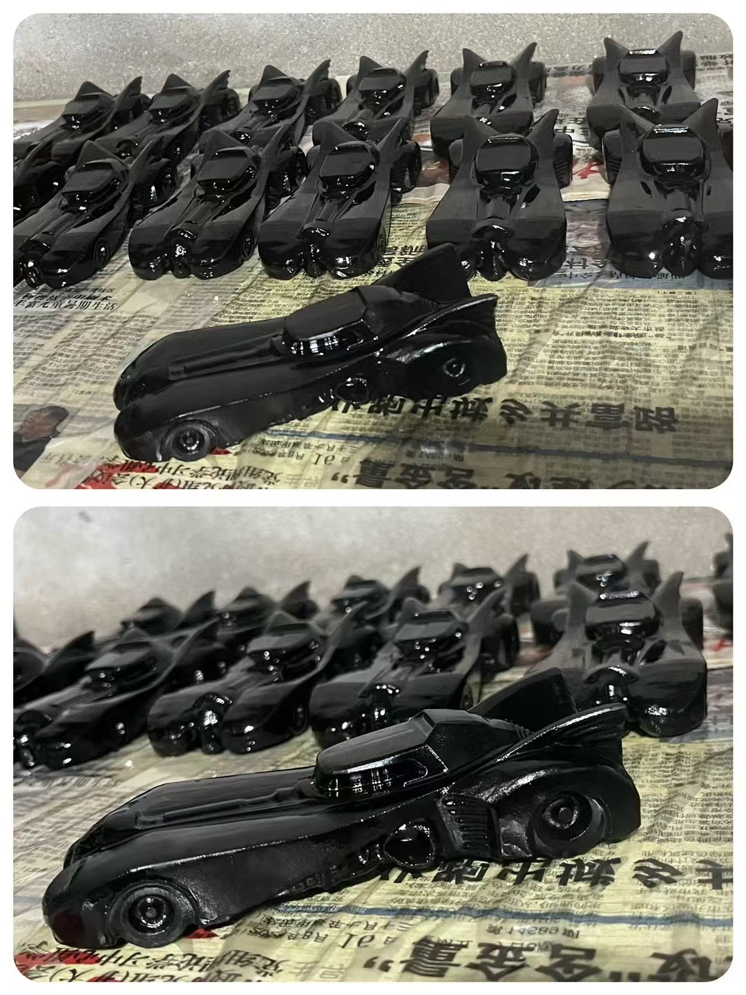 Batman's Car Obsidian Carving