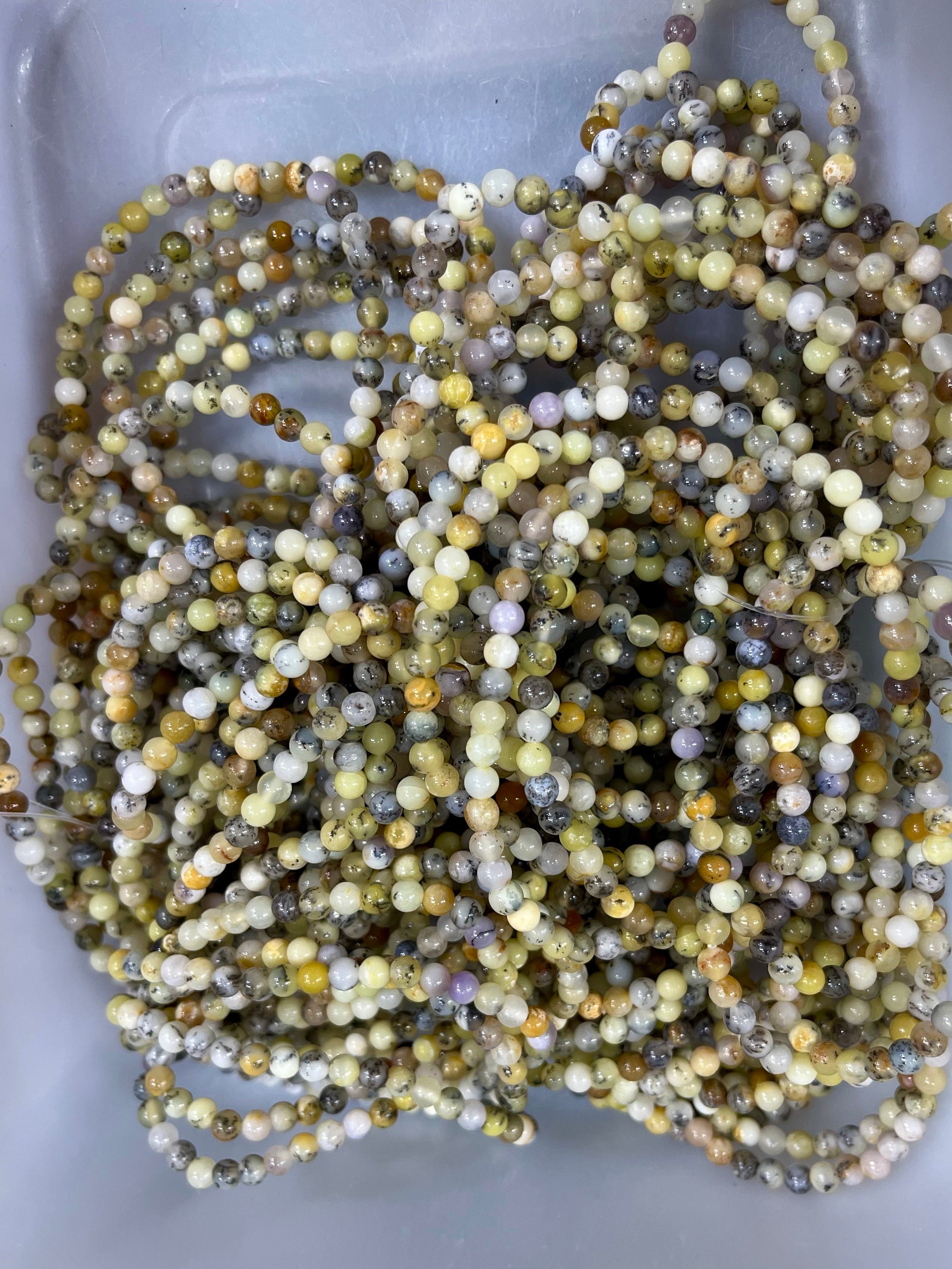 4mm yellow opal bracelet wholesale