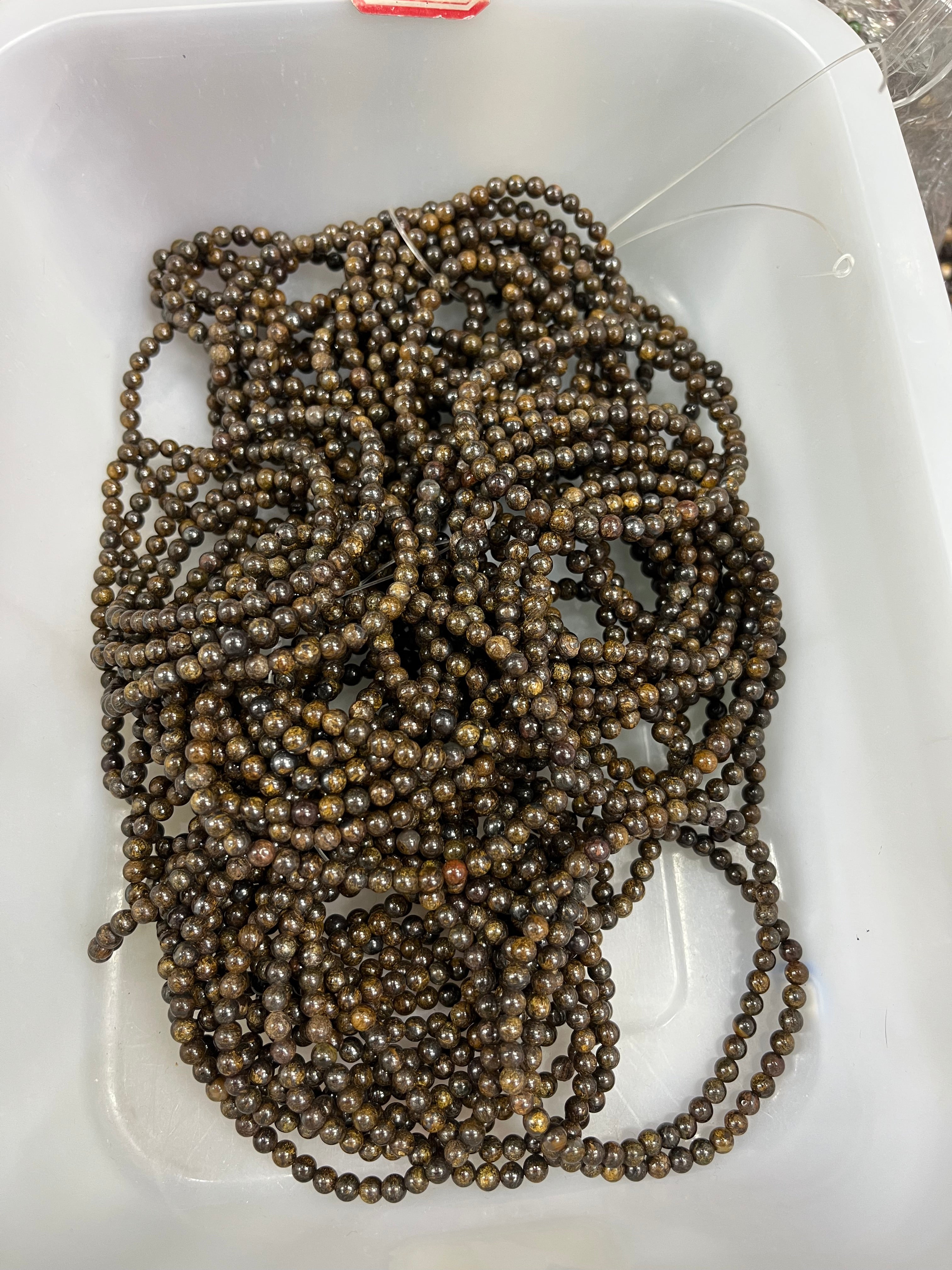 4mm bronzite bracelet wholesale