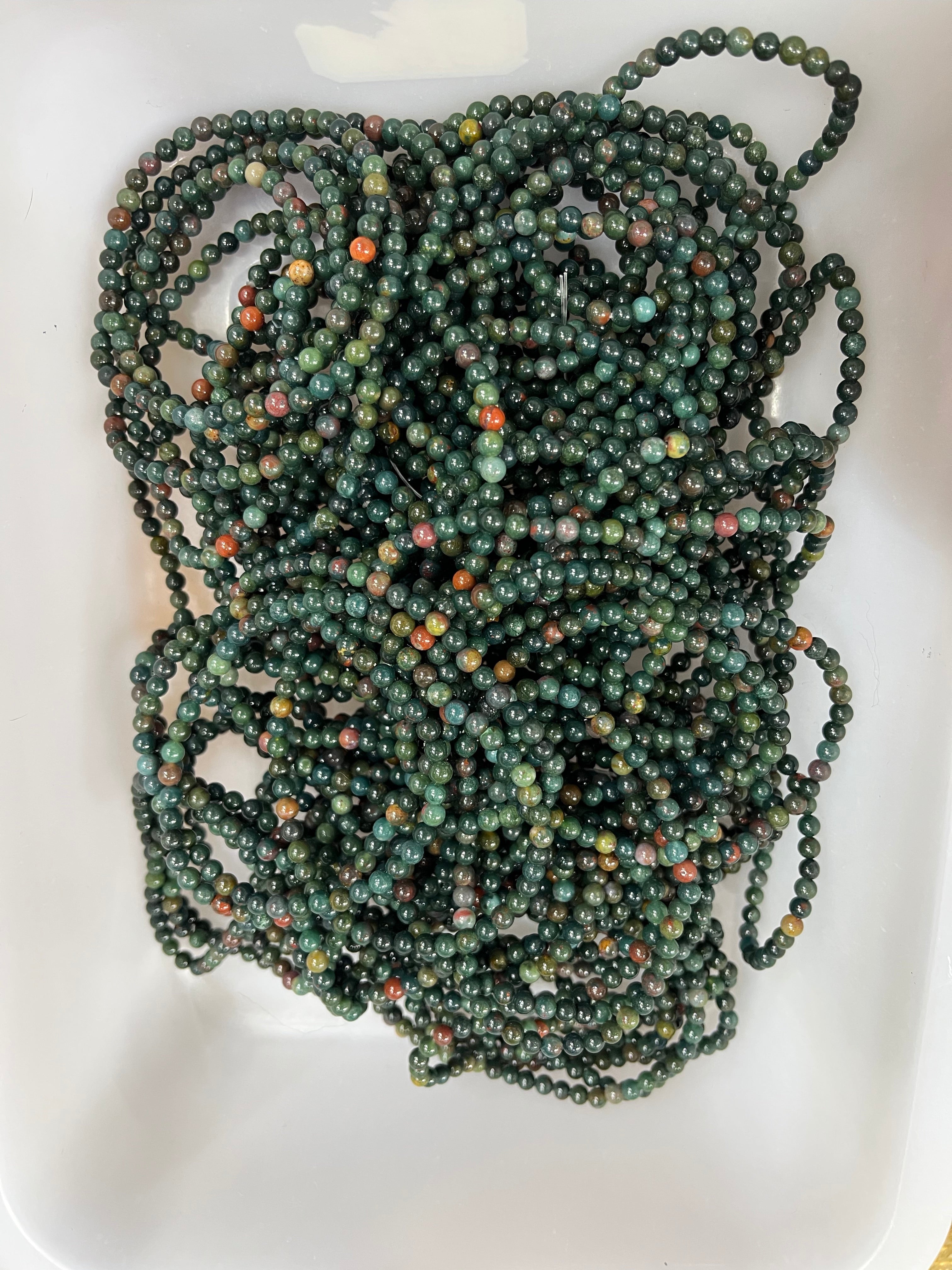 4mm green ocean jasper bracelet wholesale