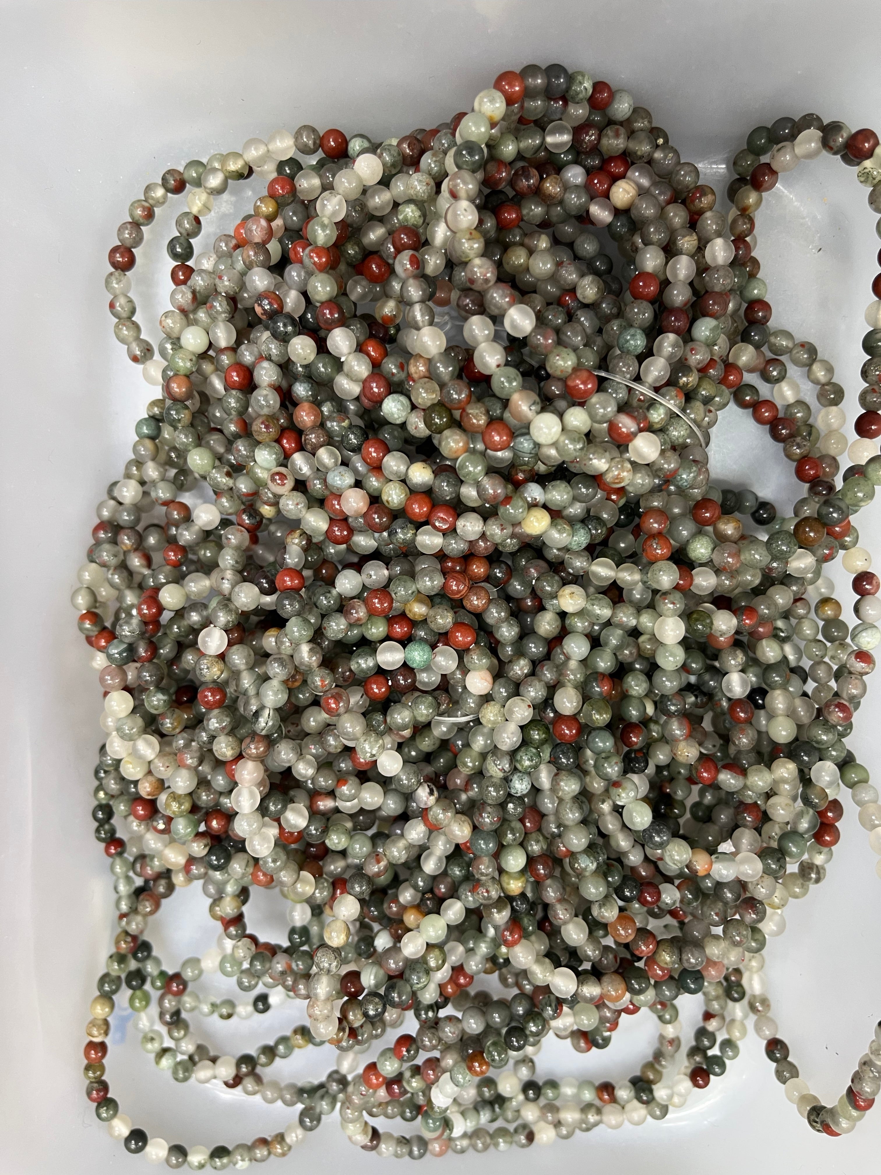 4mm bloodstone bracelet