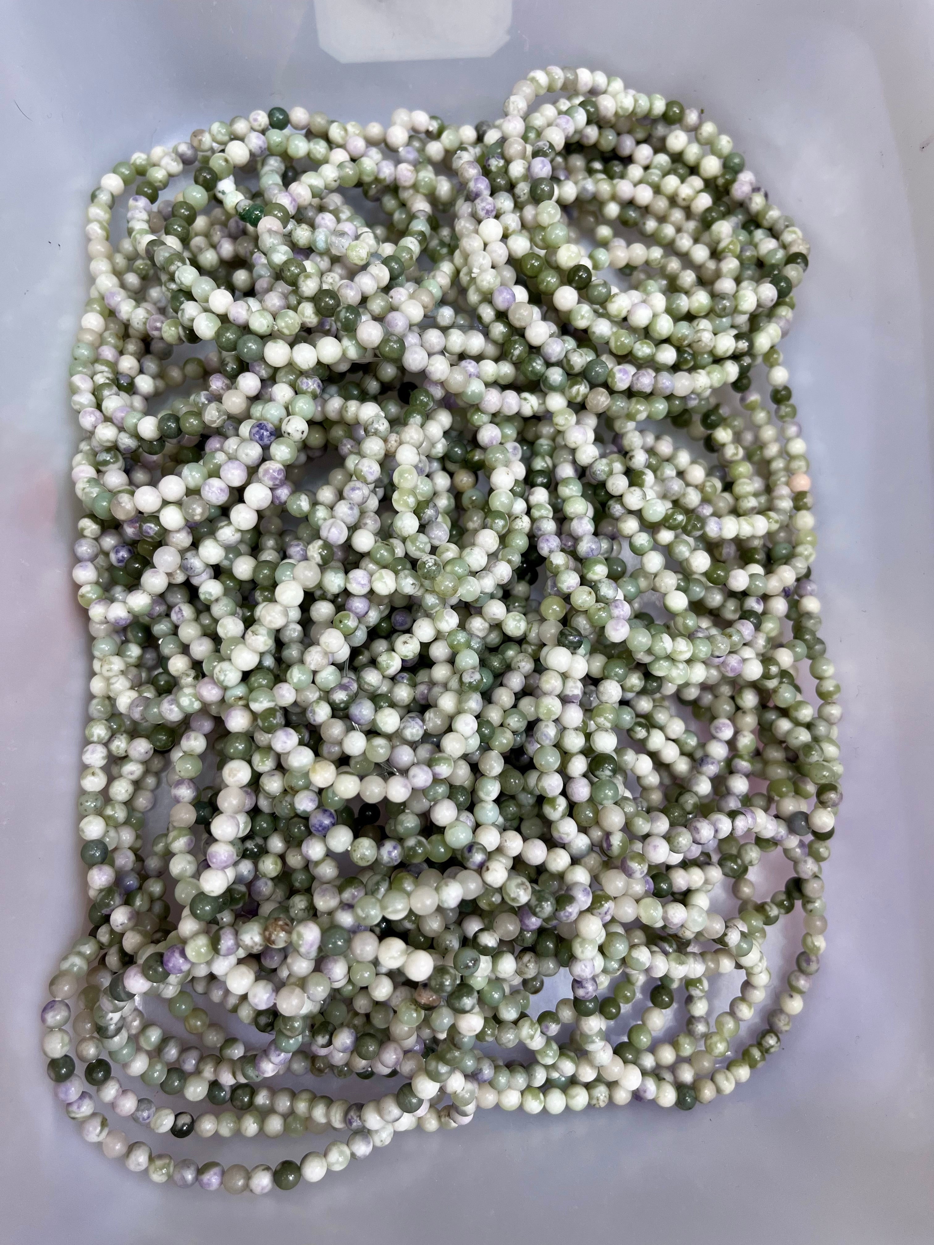 4mm peace jade bracelet