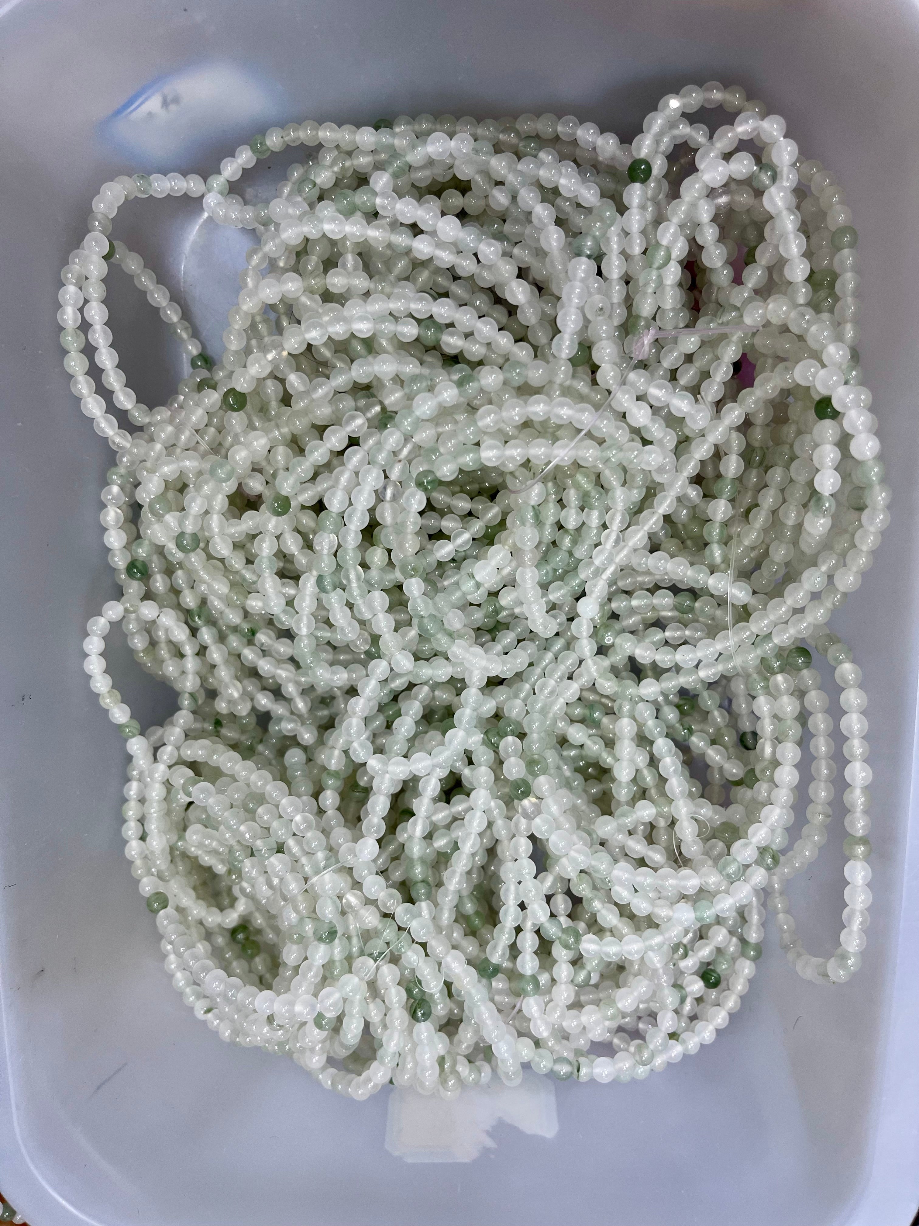 4mm Tianshan jade bracelet