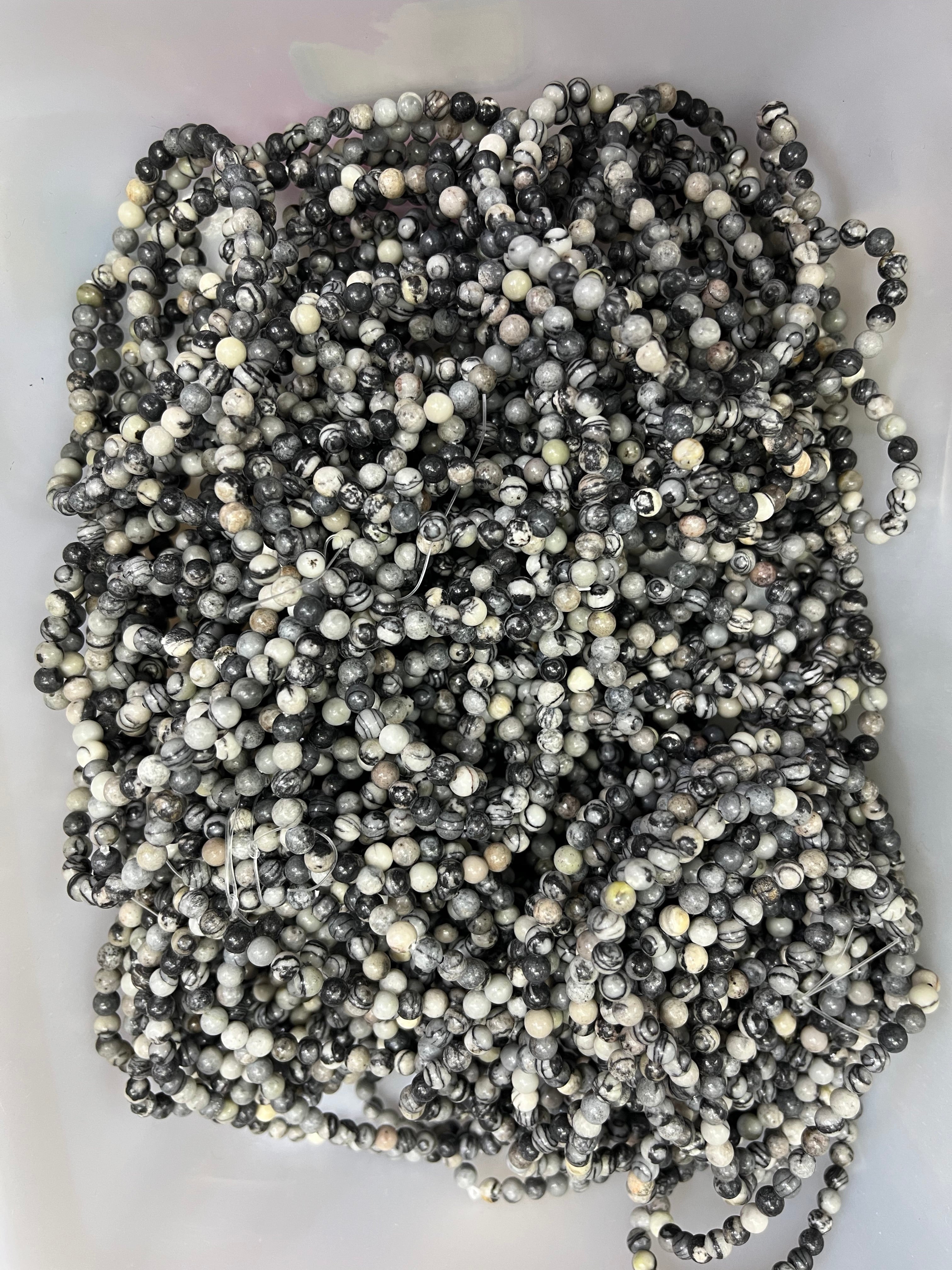4mm spider web bracelet