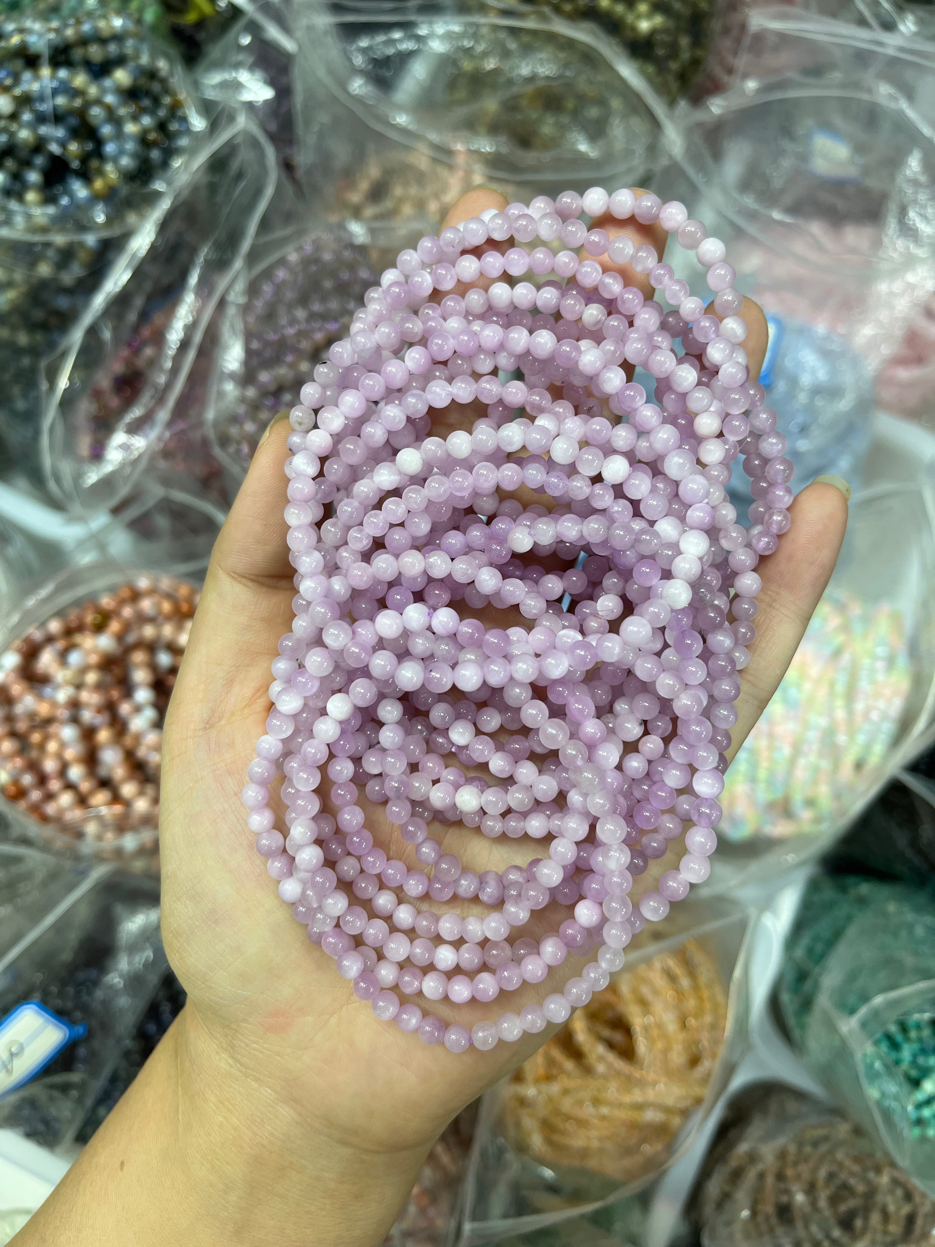 4mm kunzite bracelet wholesale