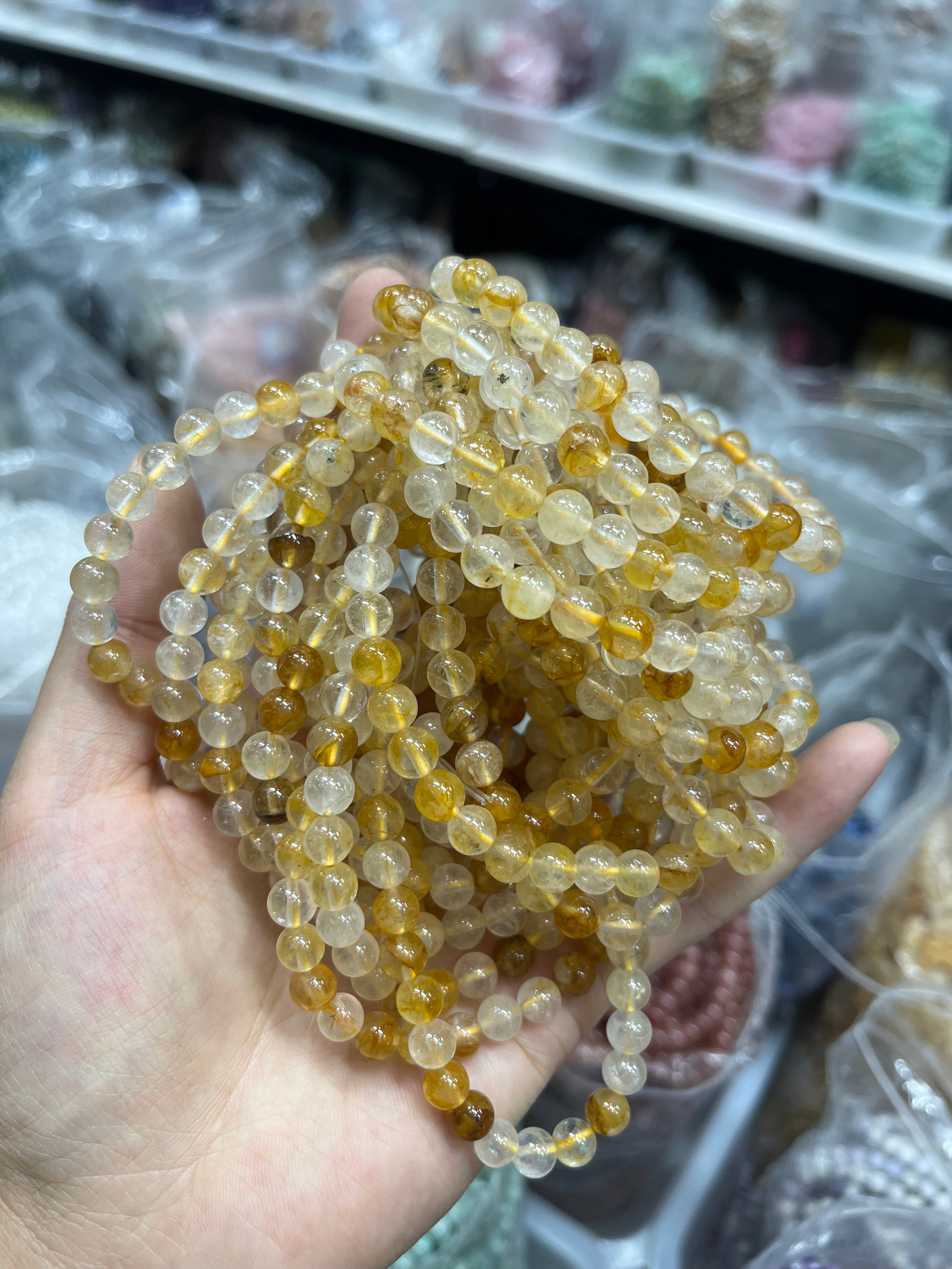 6mm golden healer bracelet wholesale