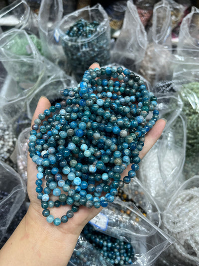 6mm blue apatite bracelet wholesale