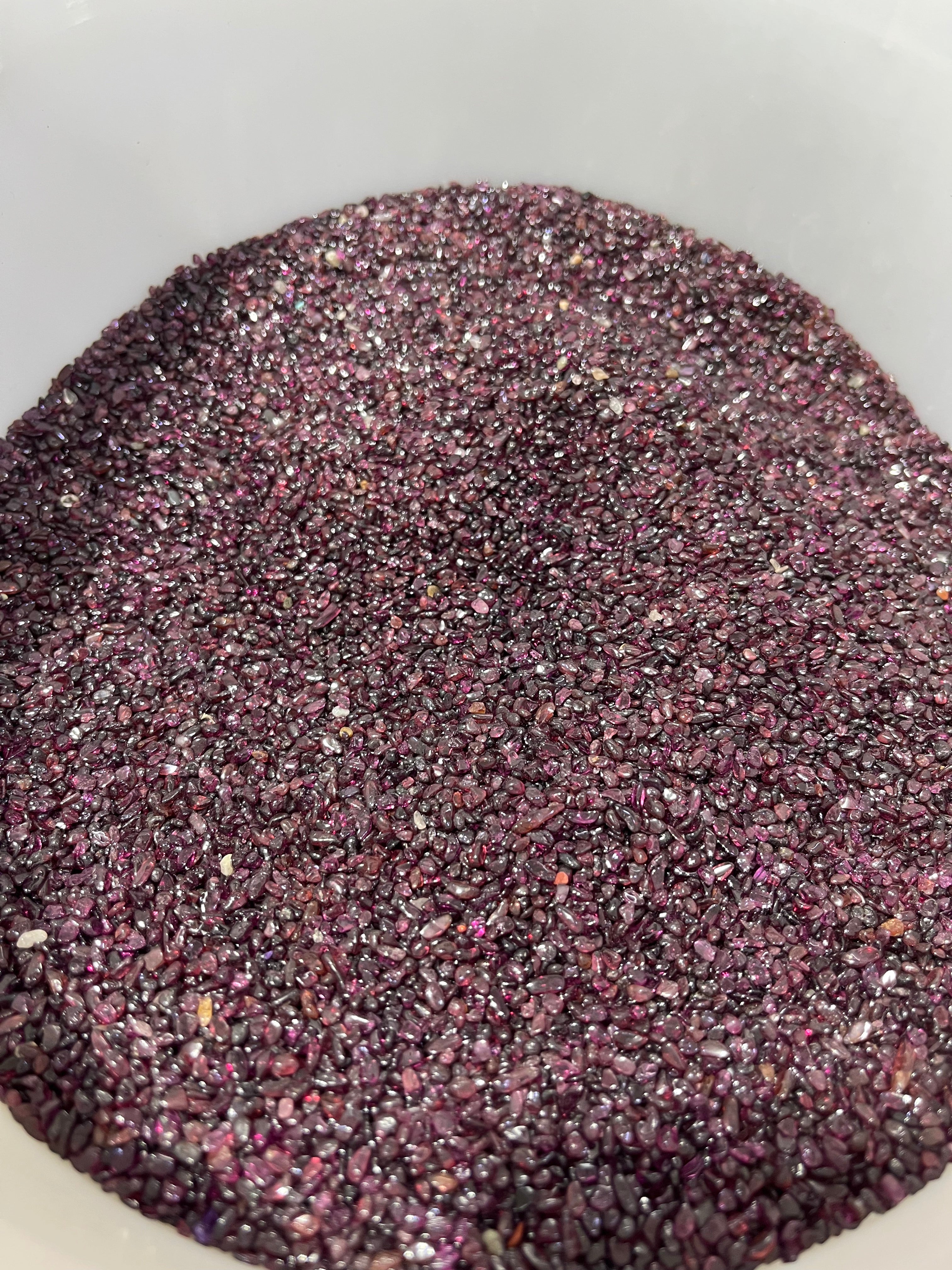 garnet chips