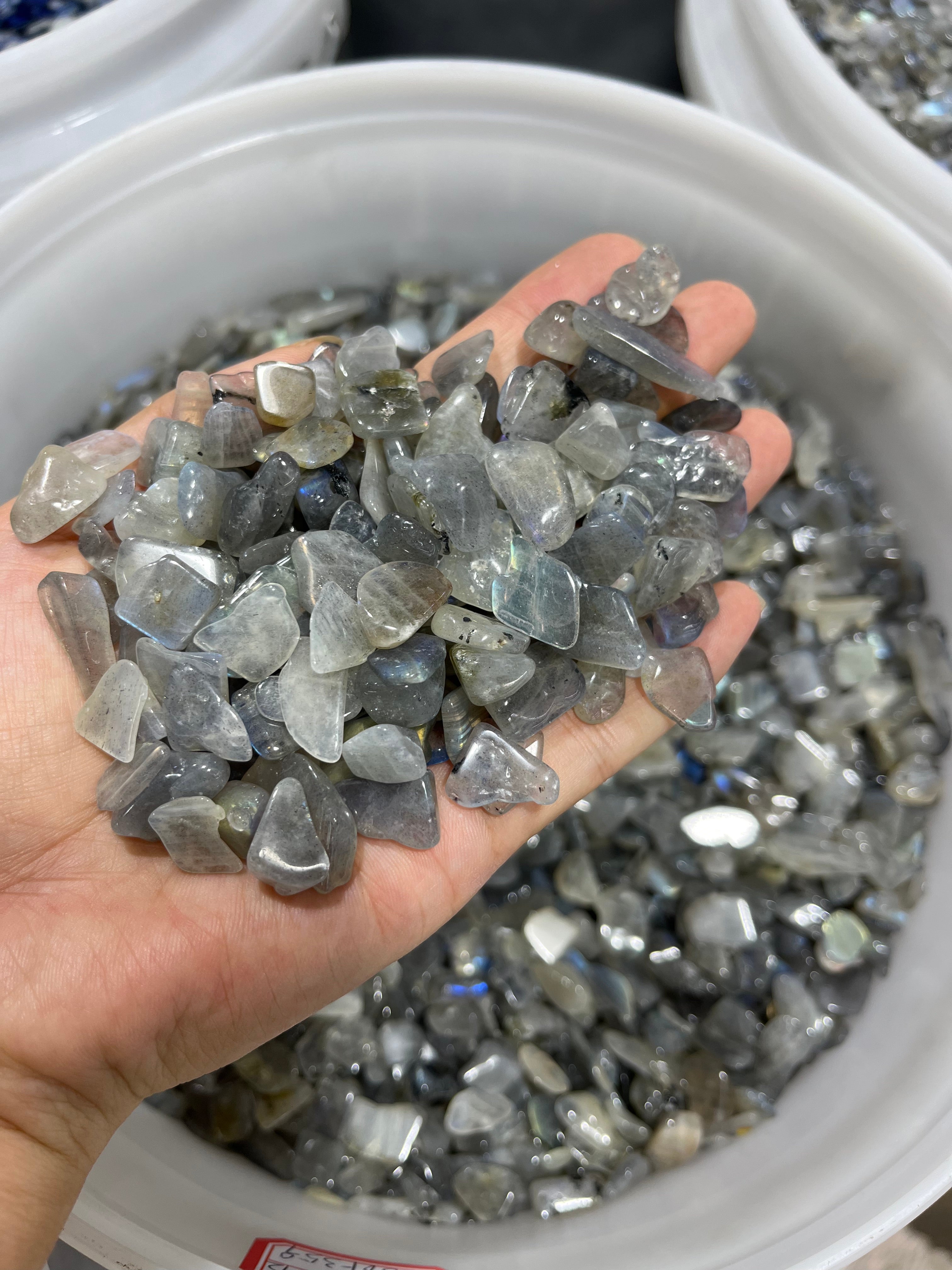 labradorite chips