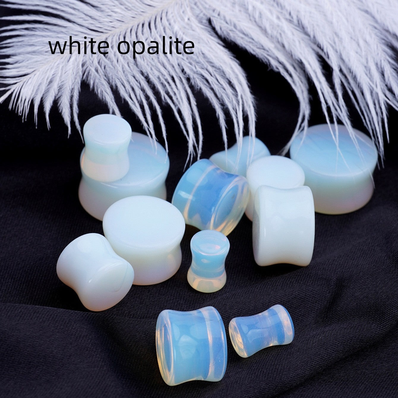 Natural Crystal Ear Plug Stretching Ear Plug