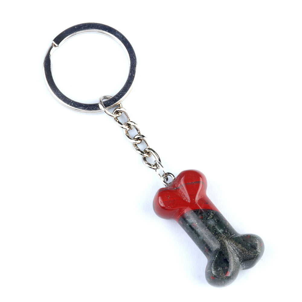 Bone Keyring Keychain