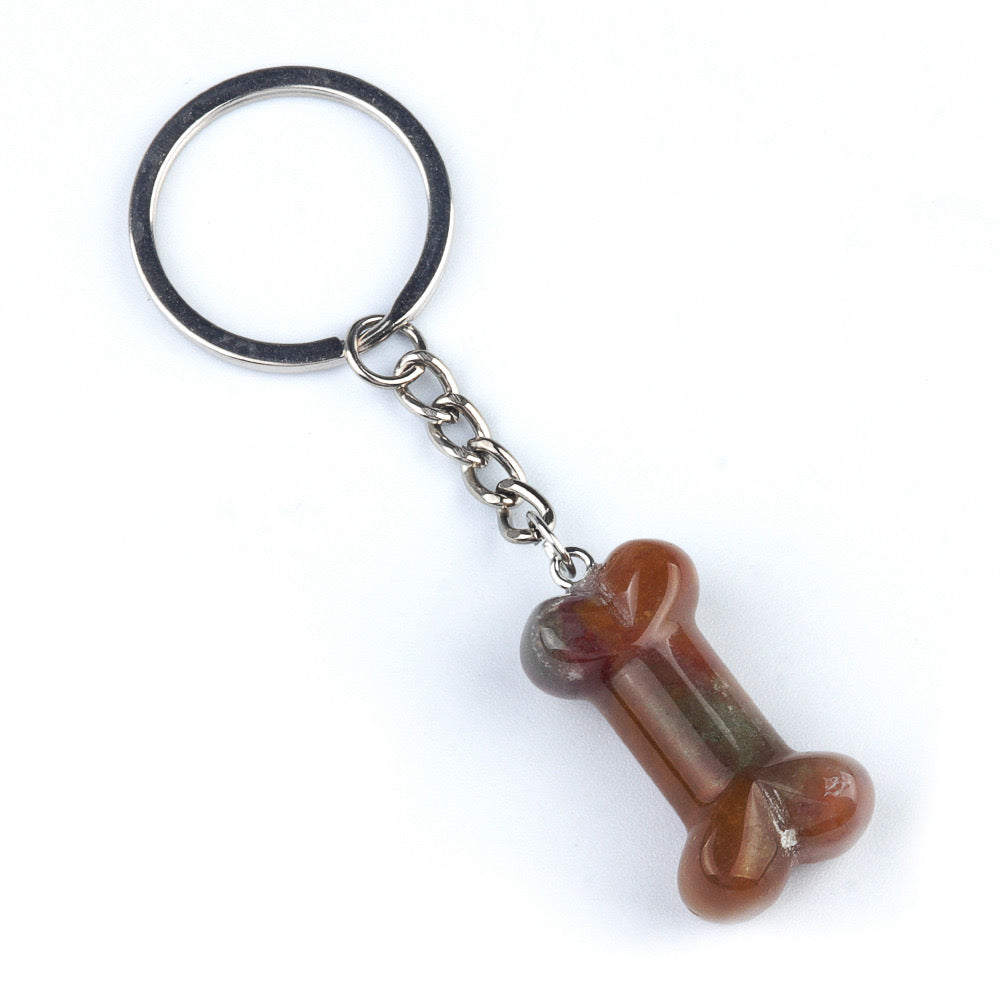 Bone Keyring Keychain