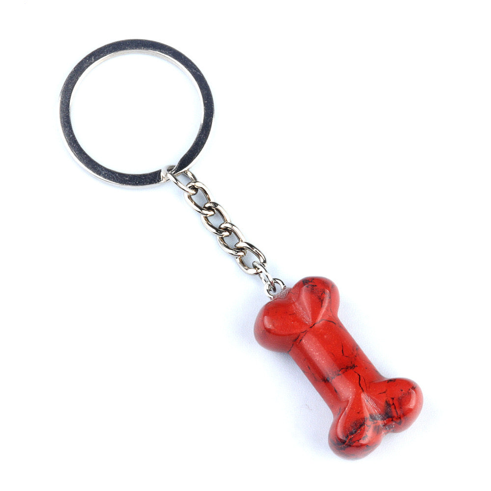 Bone Keyring Keychain