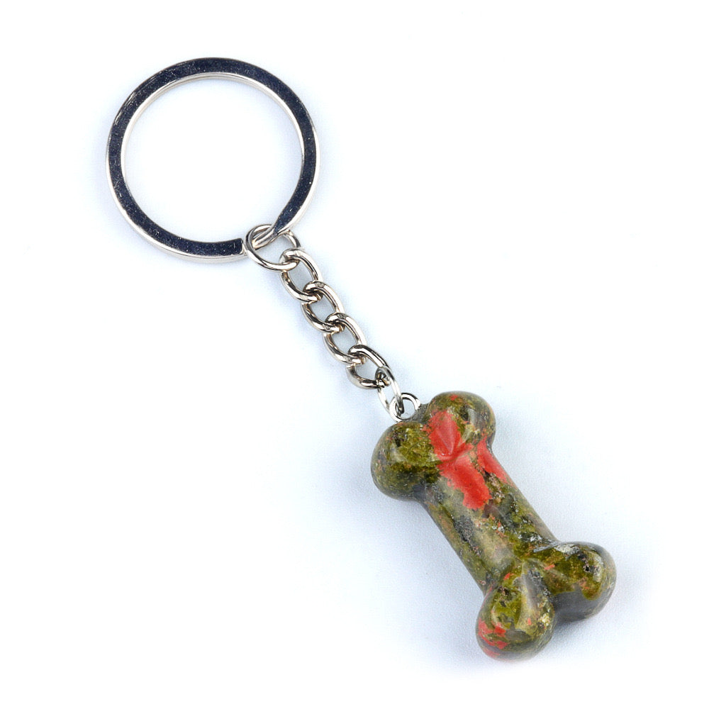 Bone Keyring Keychain
