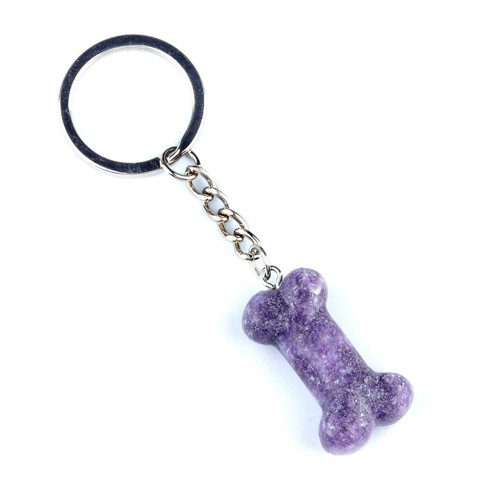 Bone Keyring Keychain