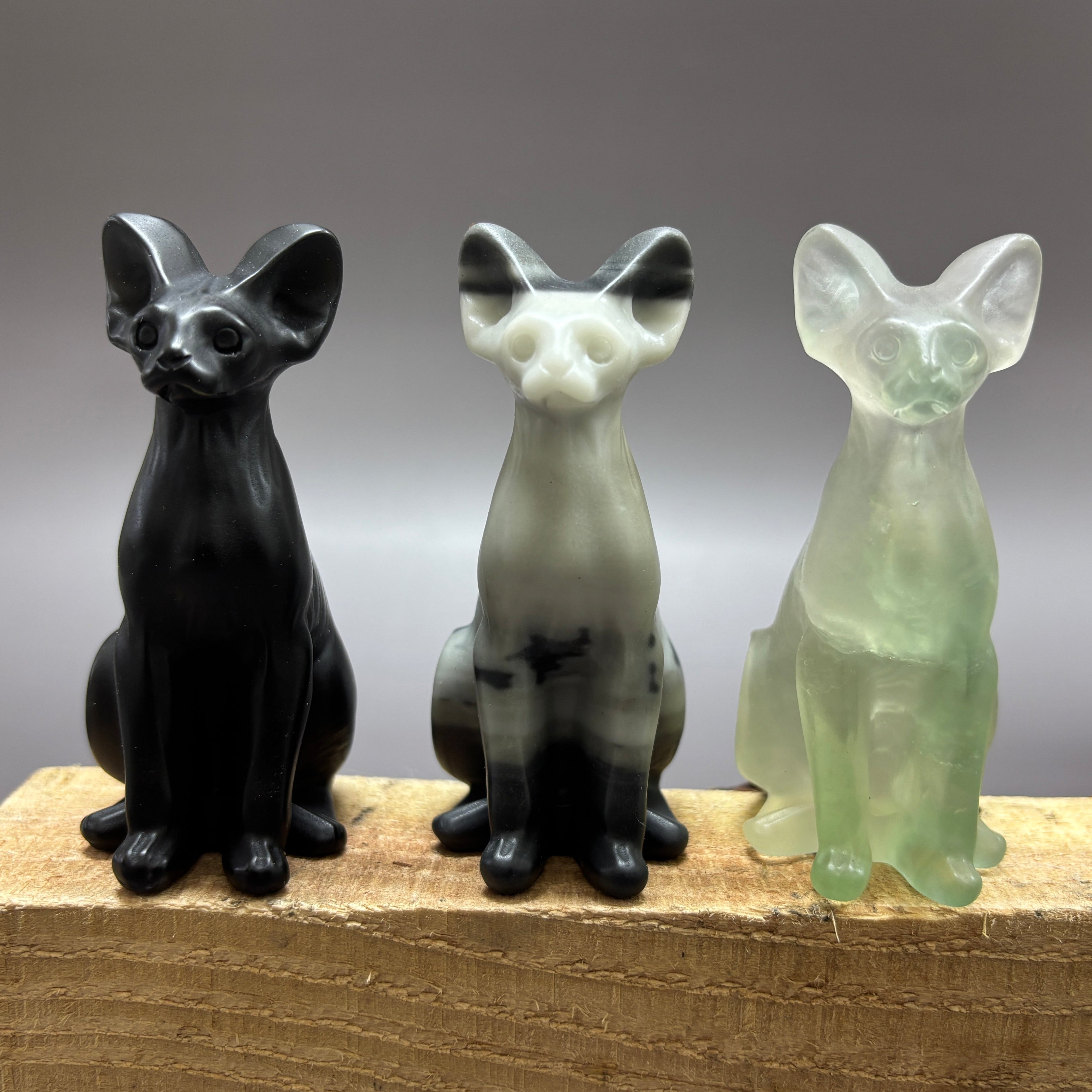 Sphynx Cat Egyptian Cat Carving