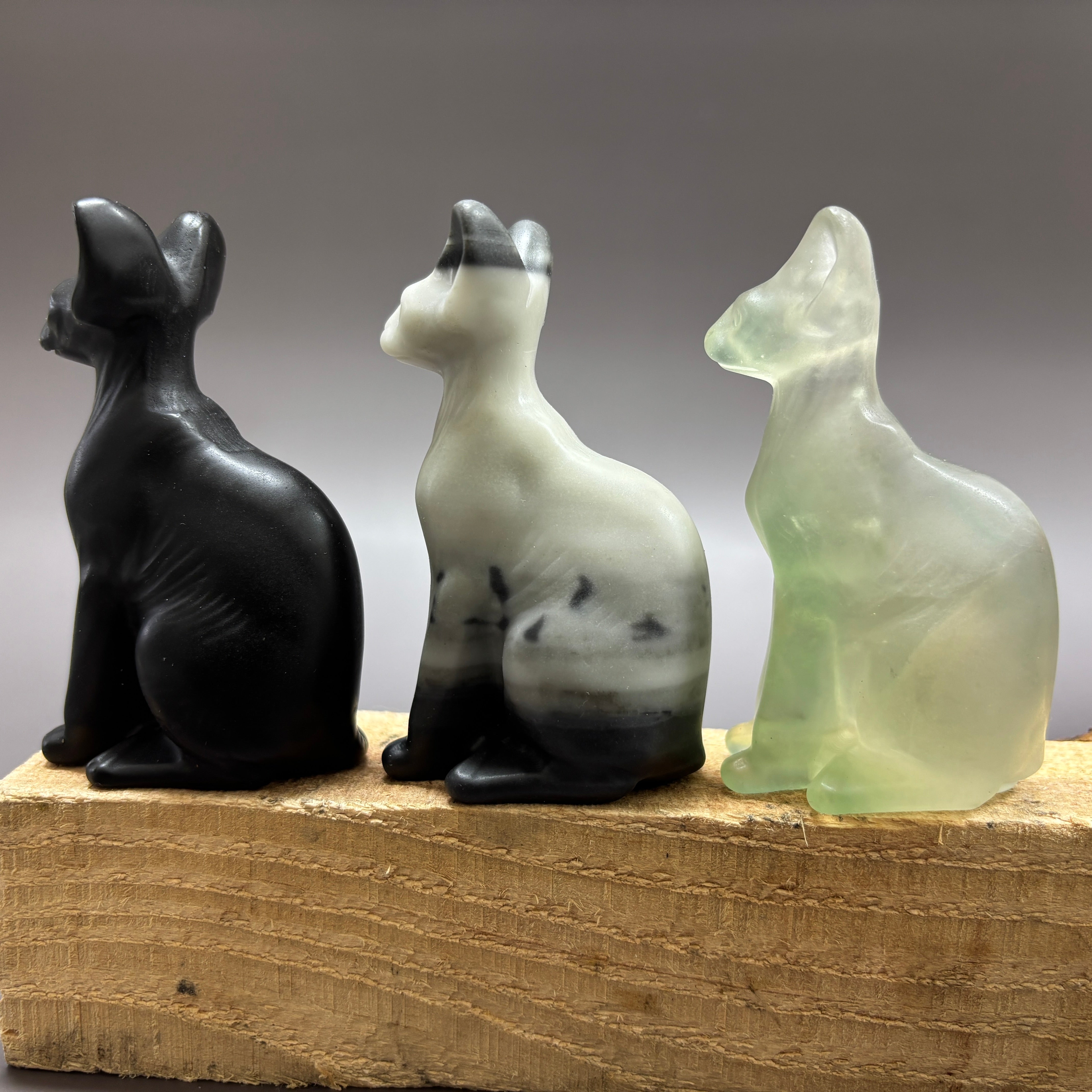 Sphynx Cat Egyptian Cat Carving