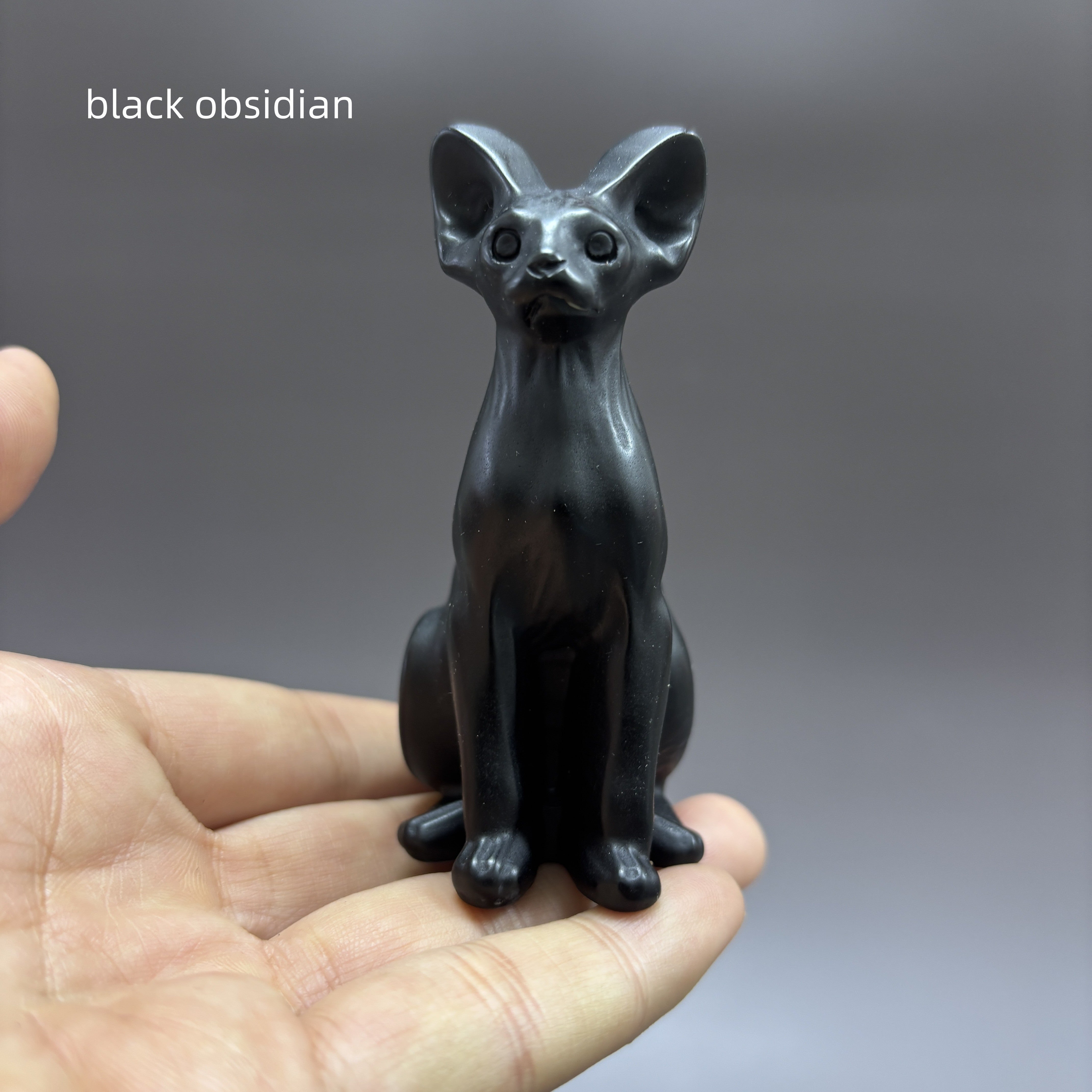 Sphynx Cat Egyptian Cat Carving