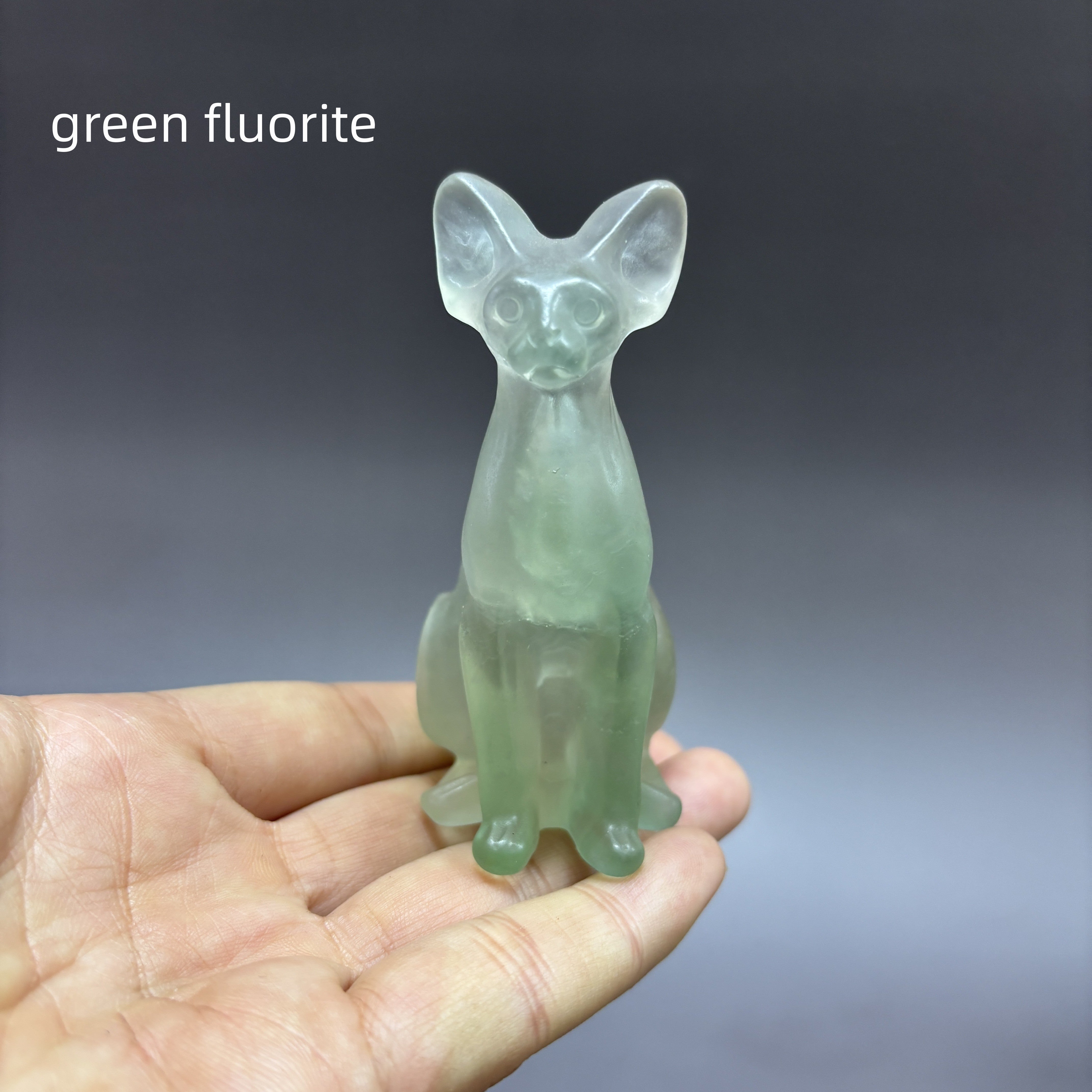 Sphynx Cat Egyptian Cat Carving