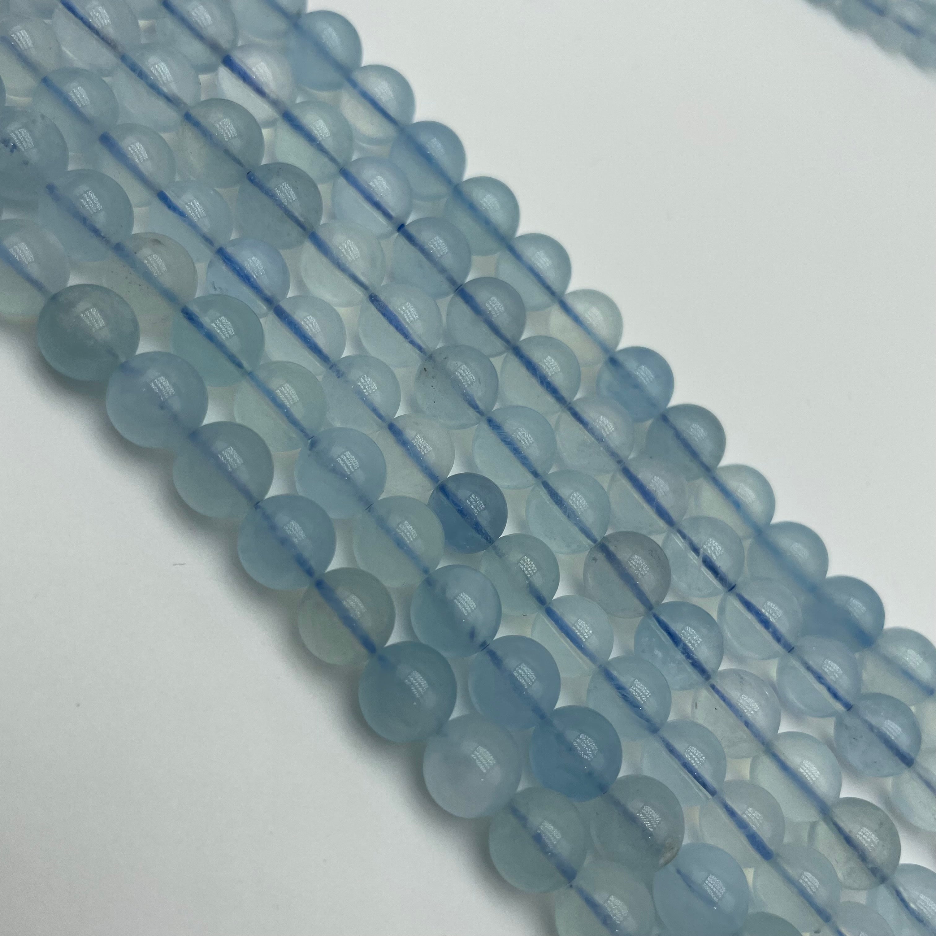 High Quality Aquamarine Beads Strands