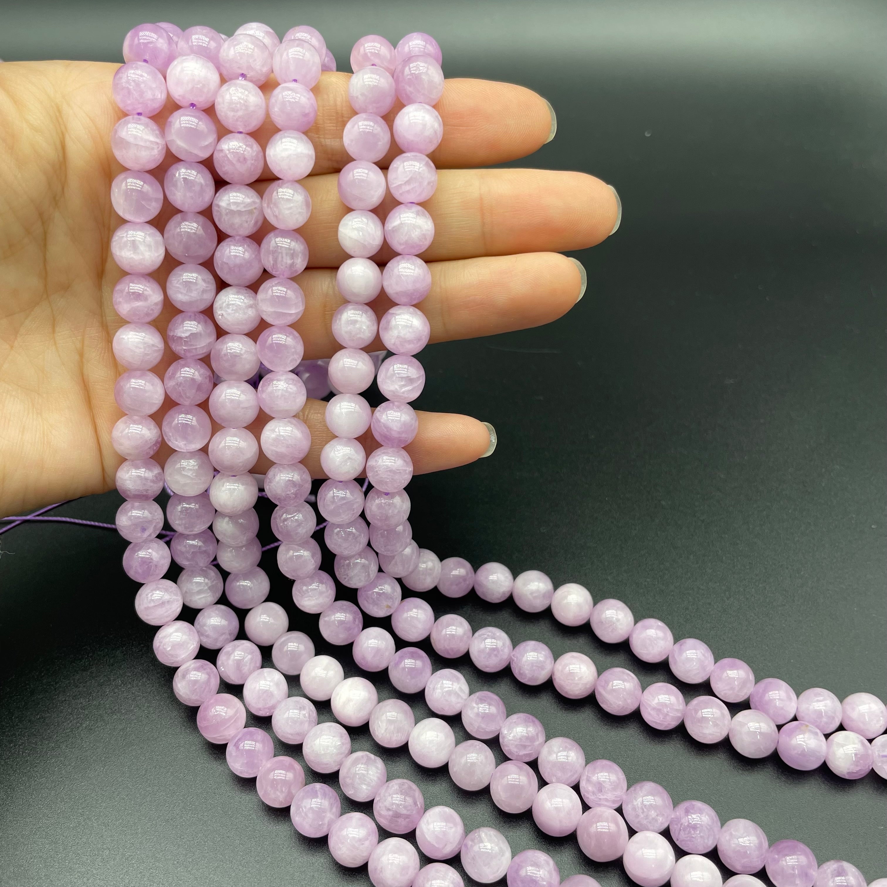 Kunzite Beads Strands Loose Beads