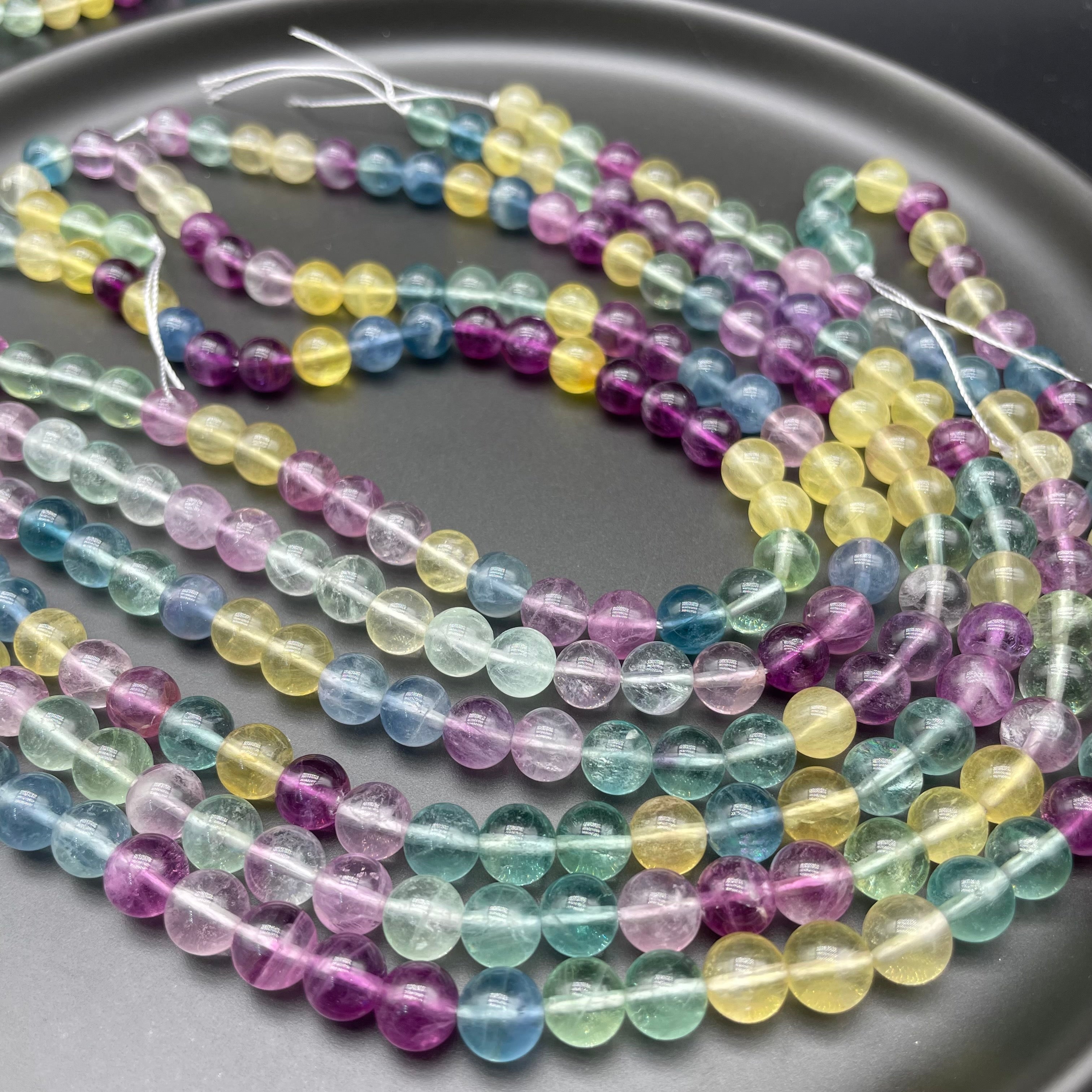 Fluorite Beads Strands Loose Beads