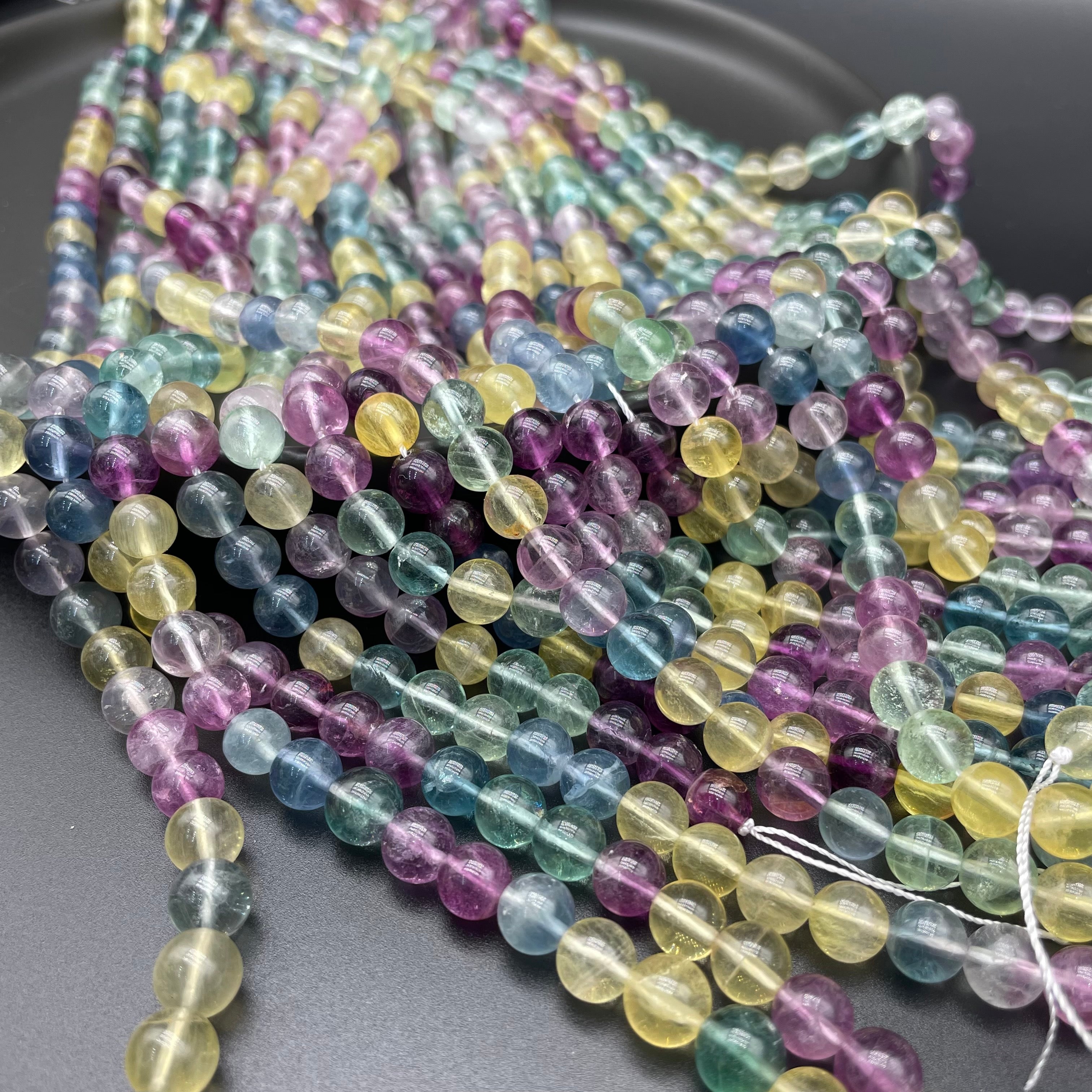 Fluorite Beads Strands Loose Beads