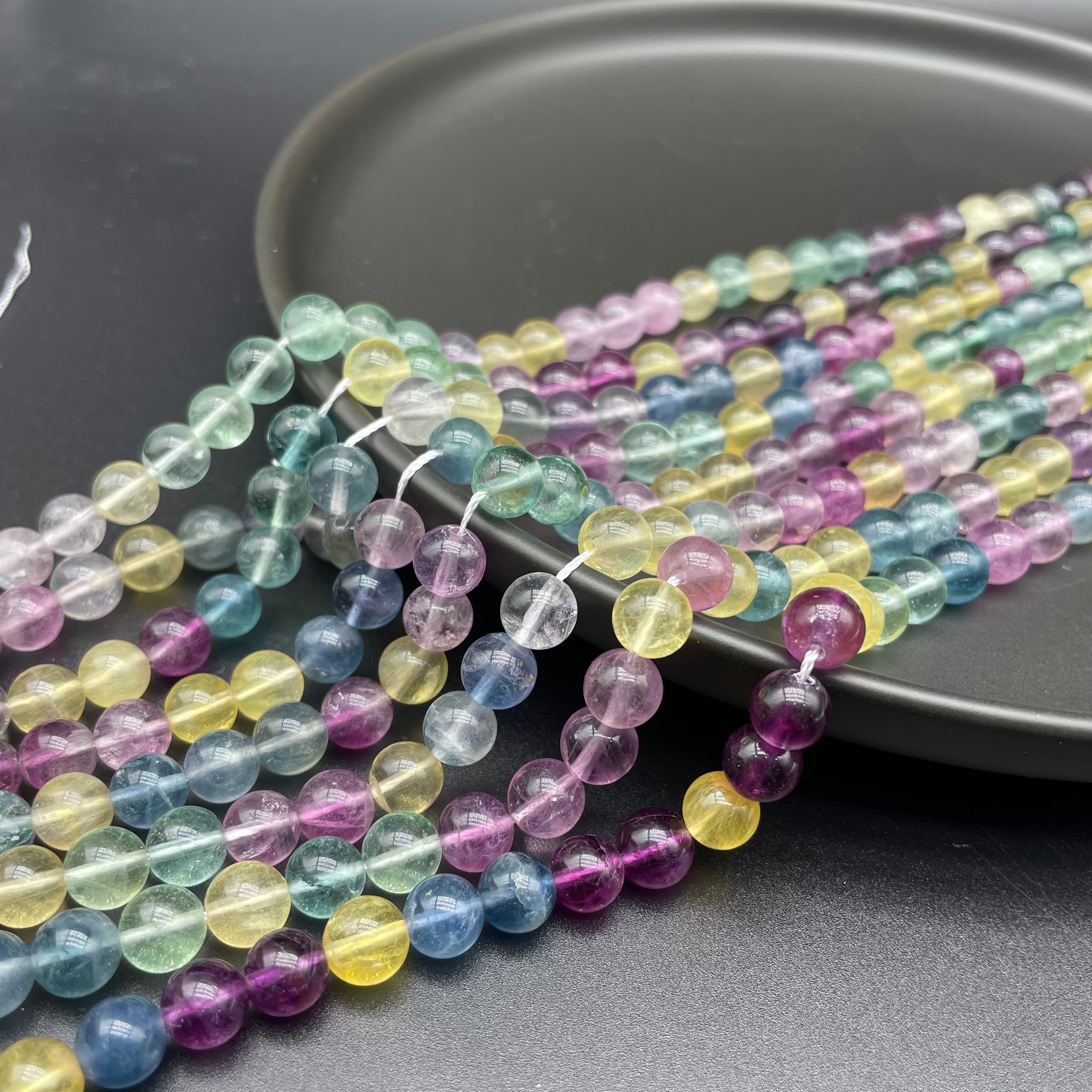 Fluorite Beads Strands Loose Beads