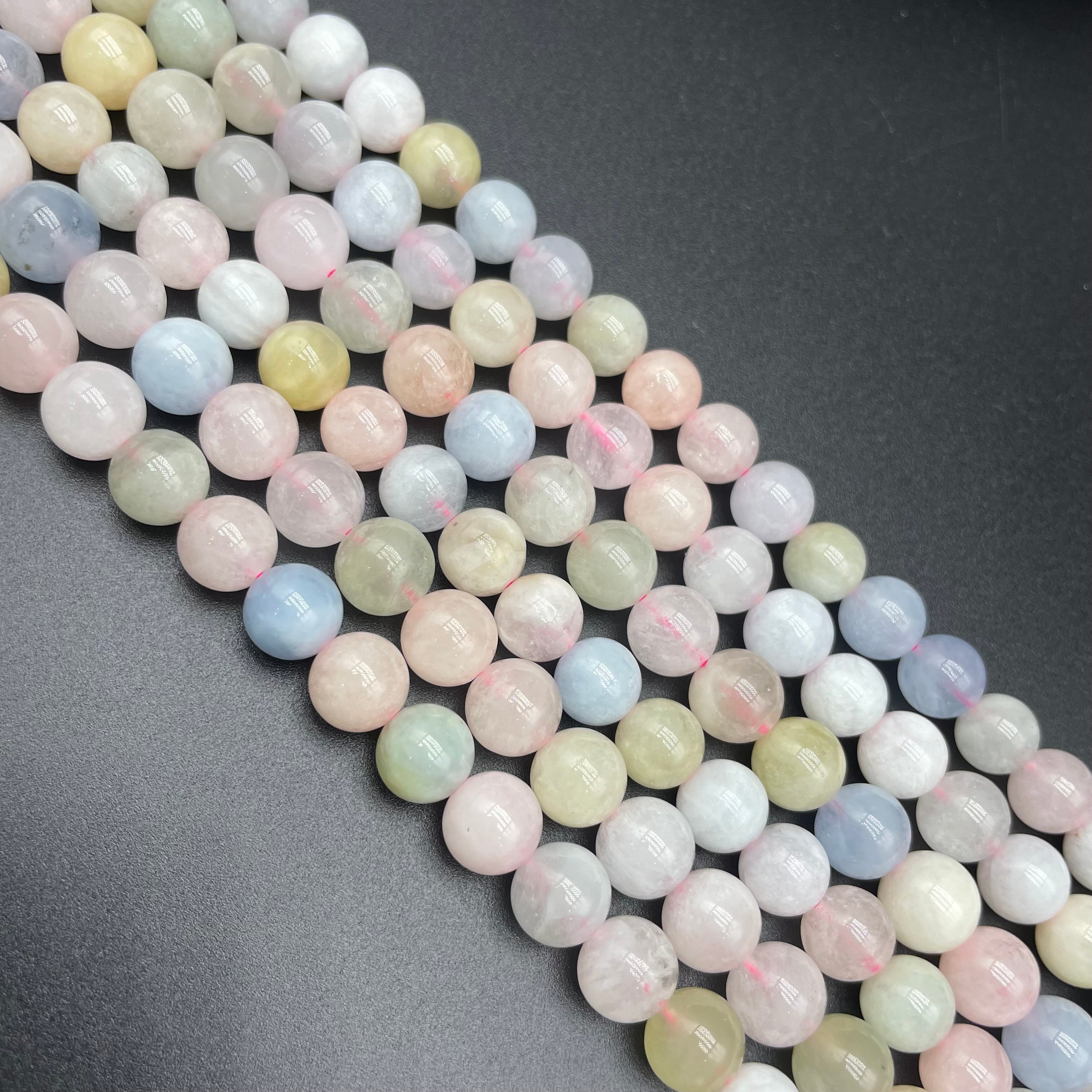 Morganite Beads Strands Loose Beads