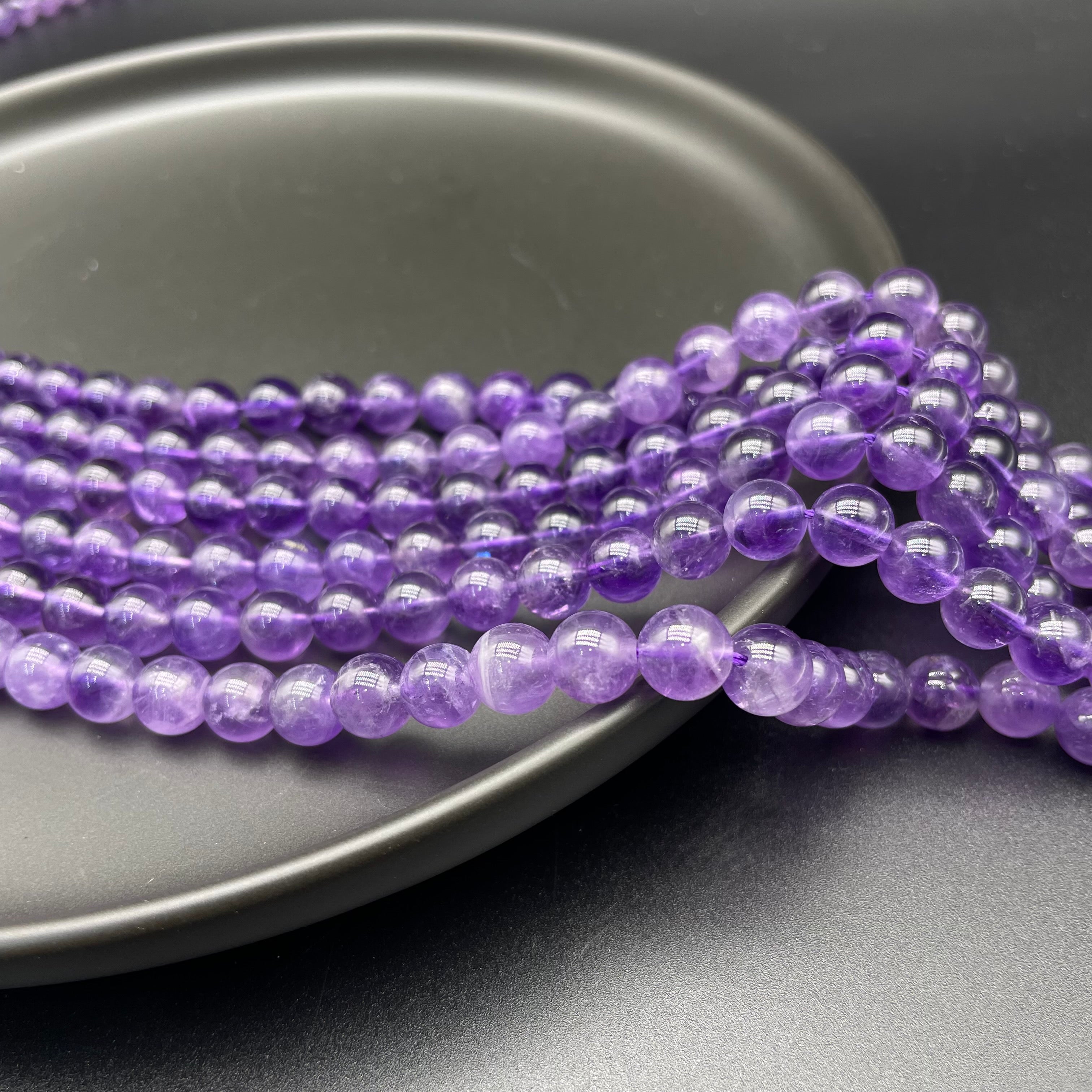 Amethyst Beads Strands