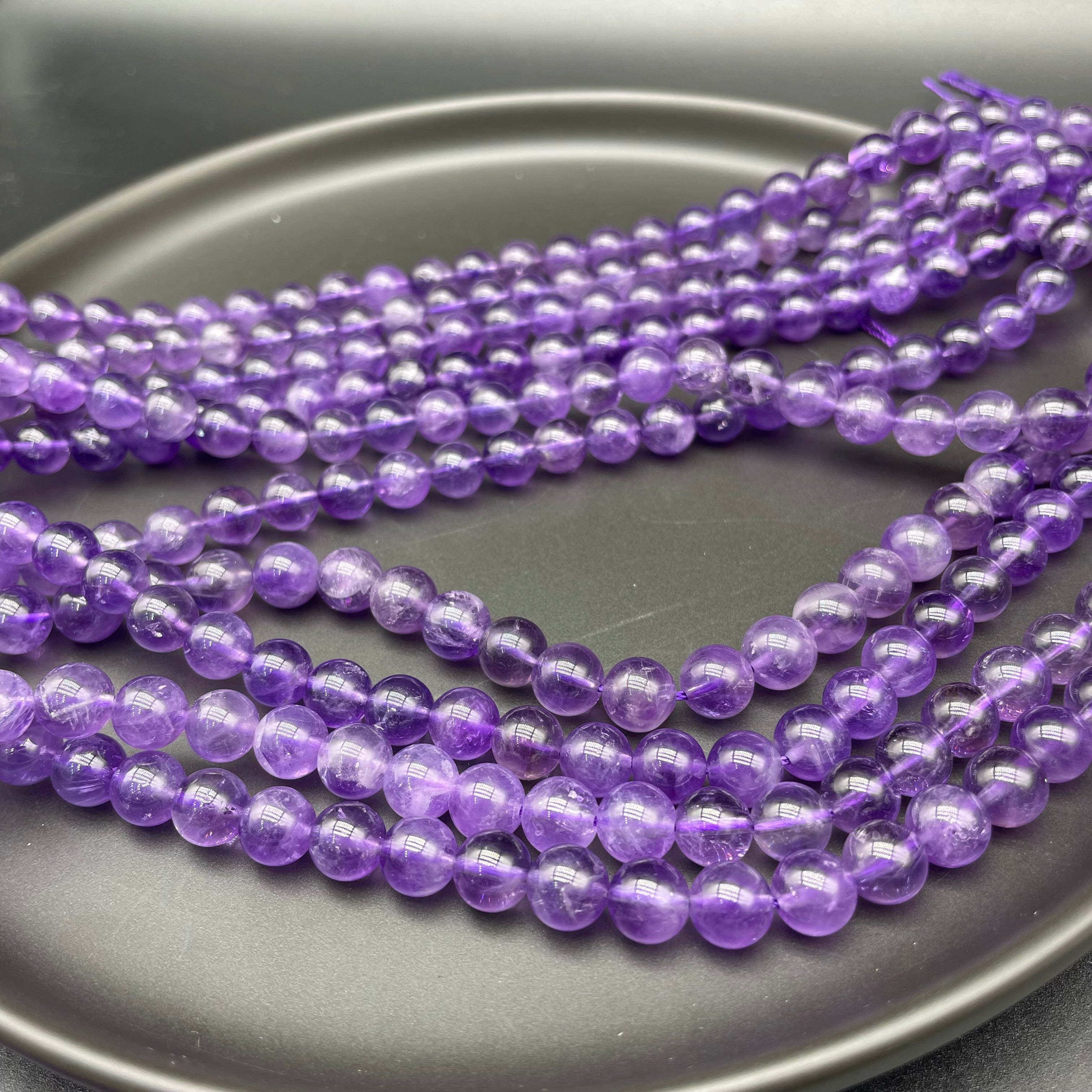Amethyst Beads Strands