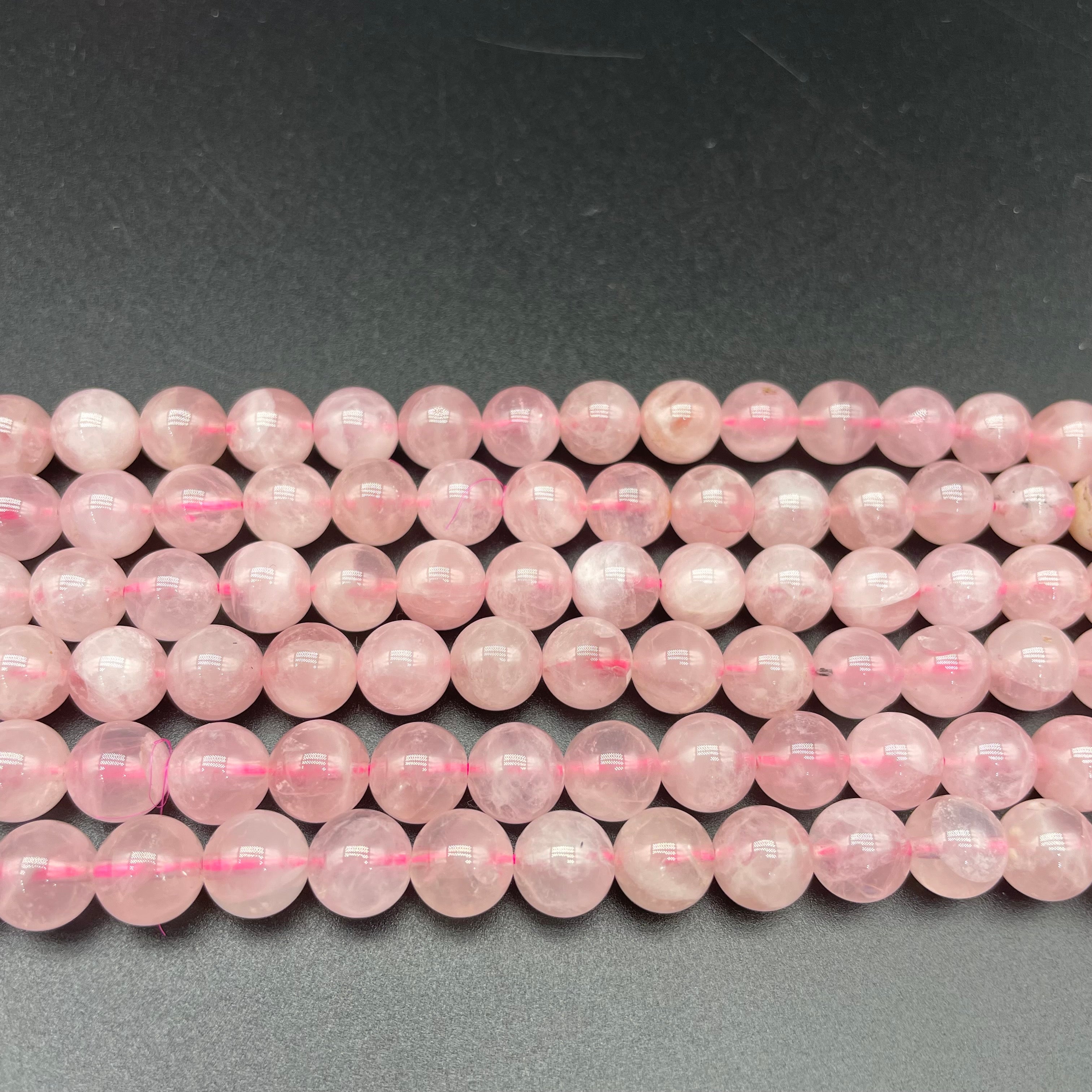 Rose Quartz Beads Strands