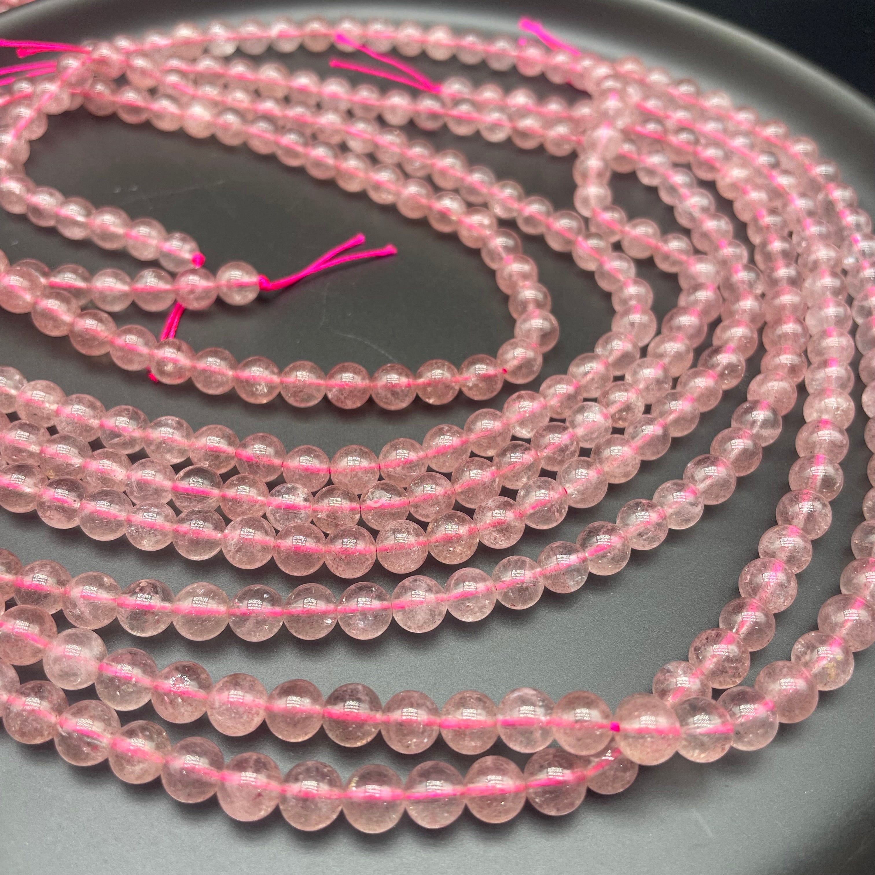 Strawberry Quartz Beads Strands