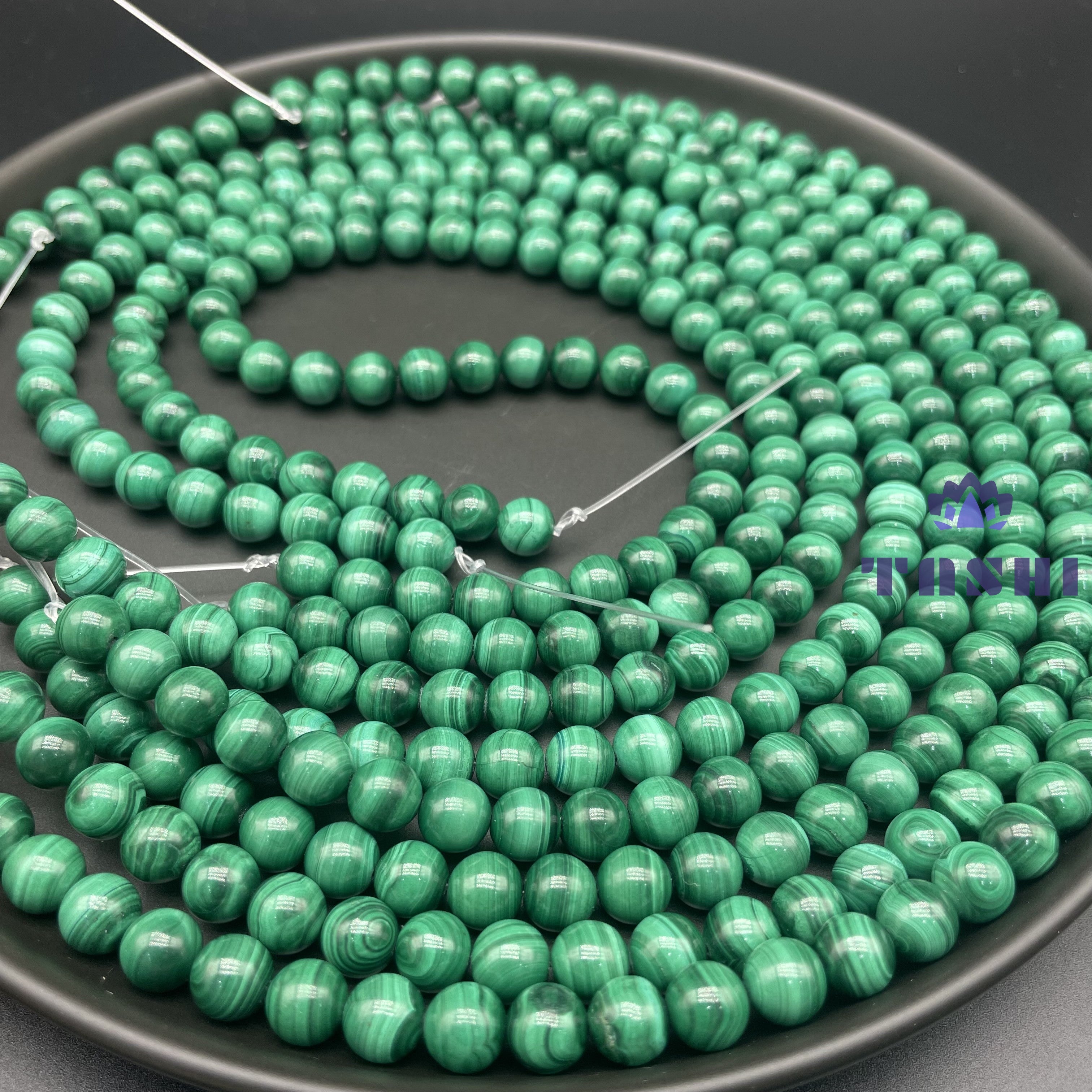 Malachite Beads Strands