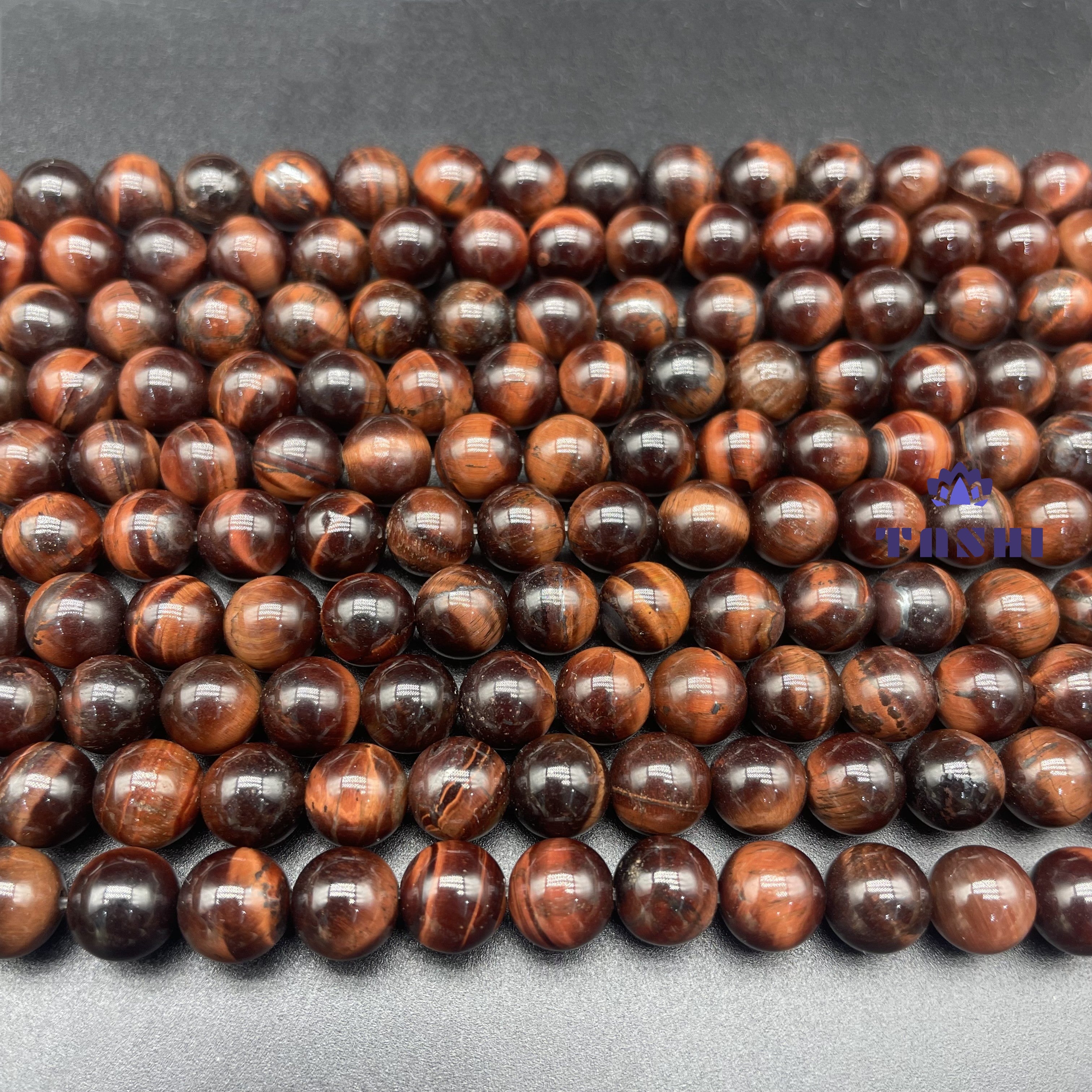 Red Tiger Eye Beads Strands