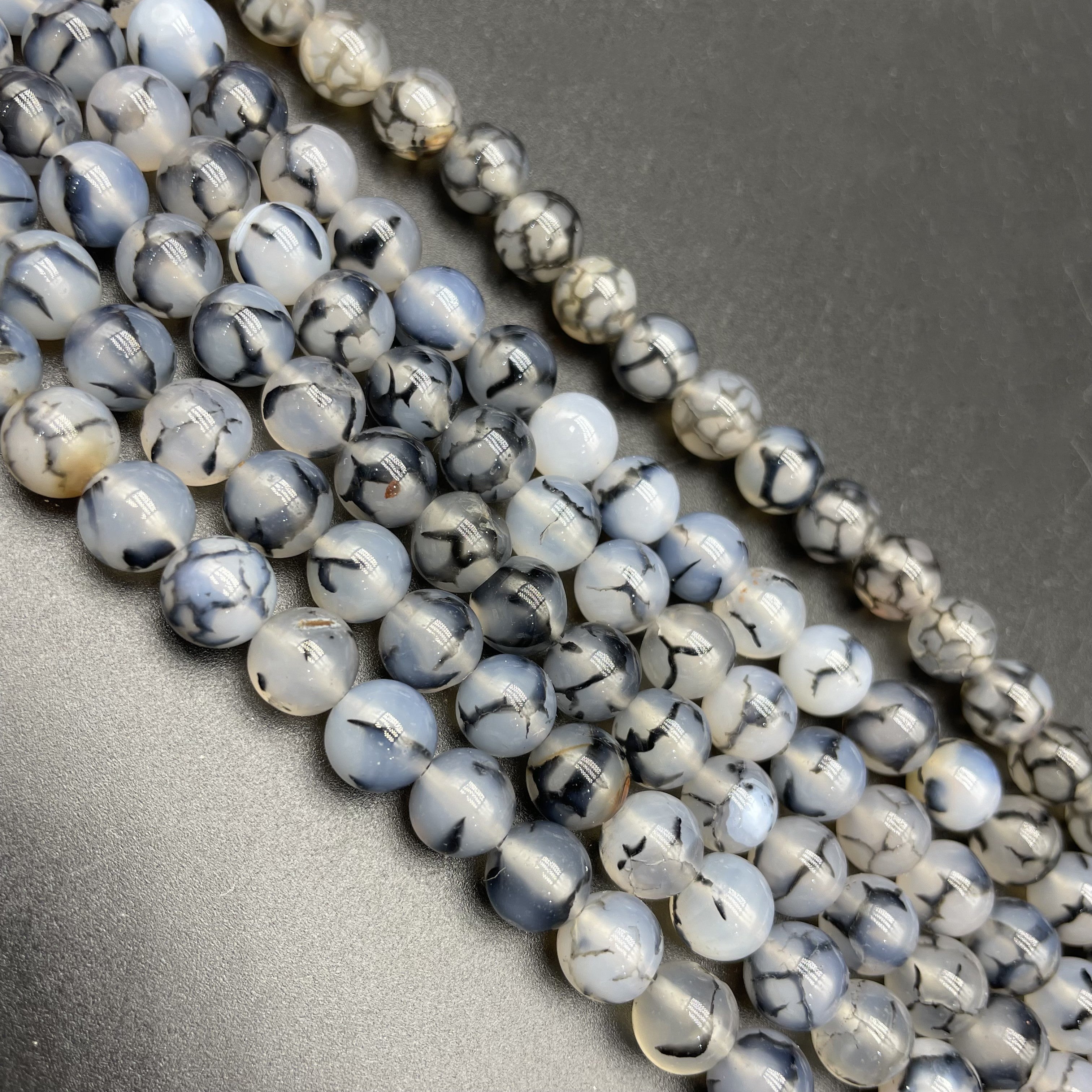 Dragon Agate Beads Strands