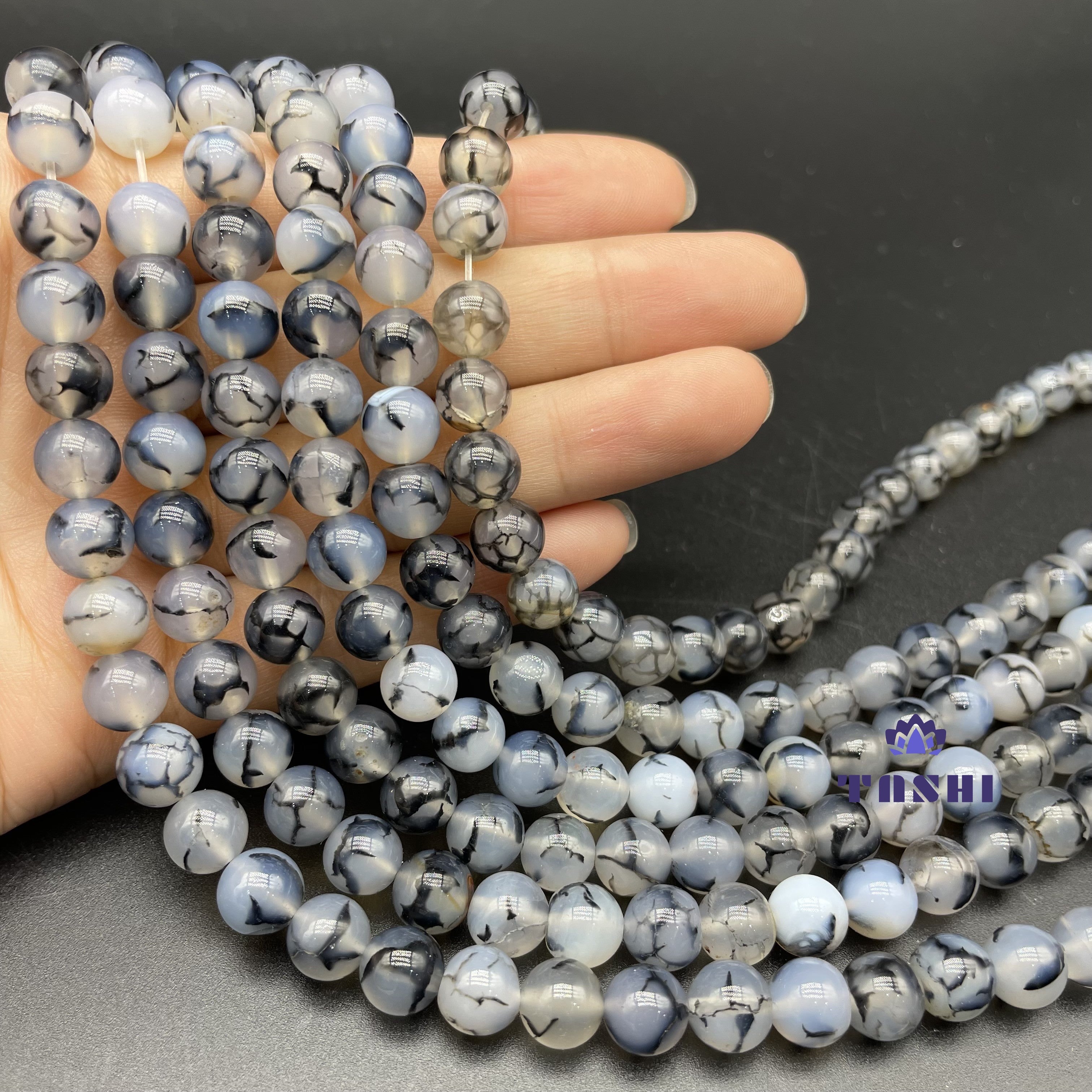 Dragon Agate Beads Strands