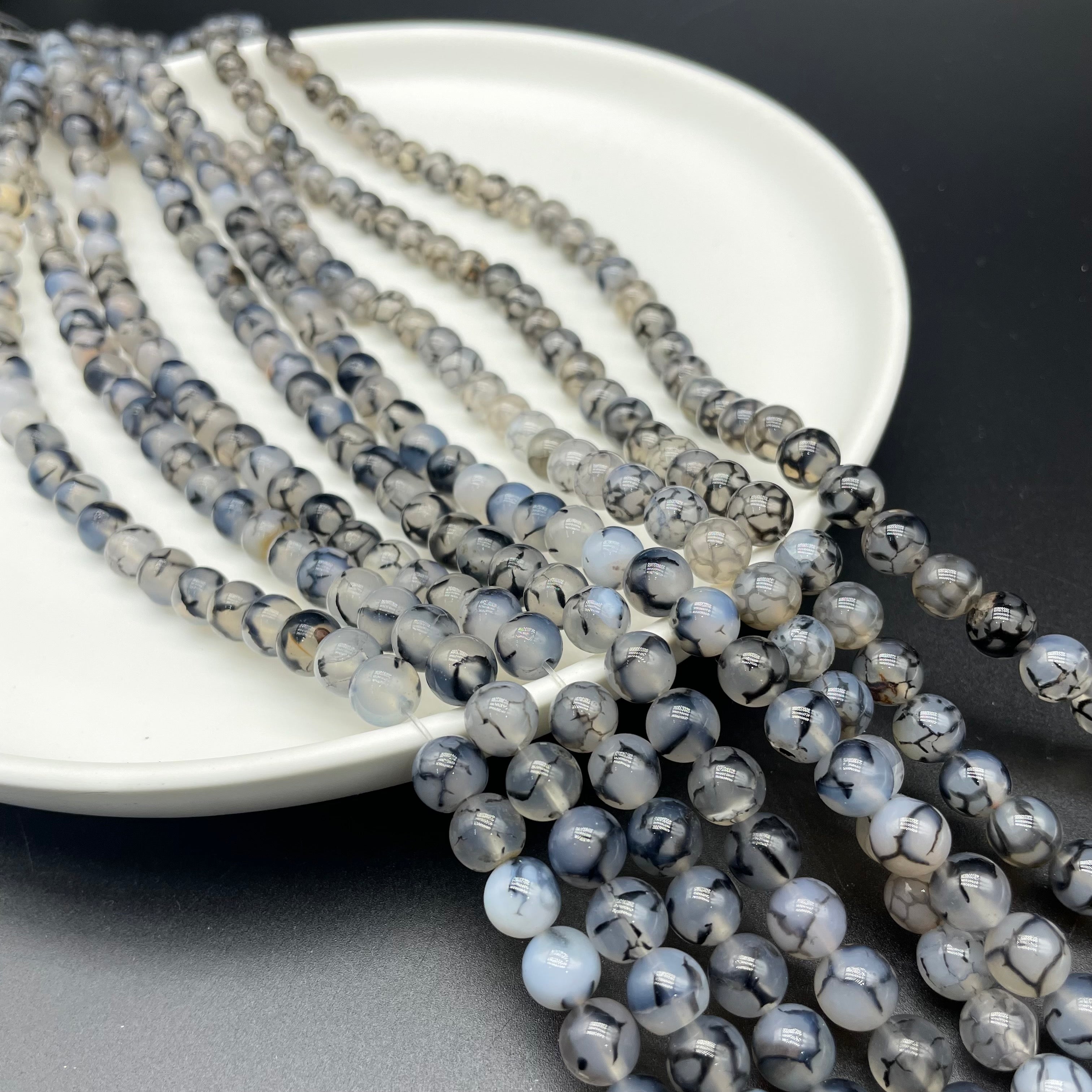 Dragon Agate Beads Strands