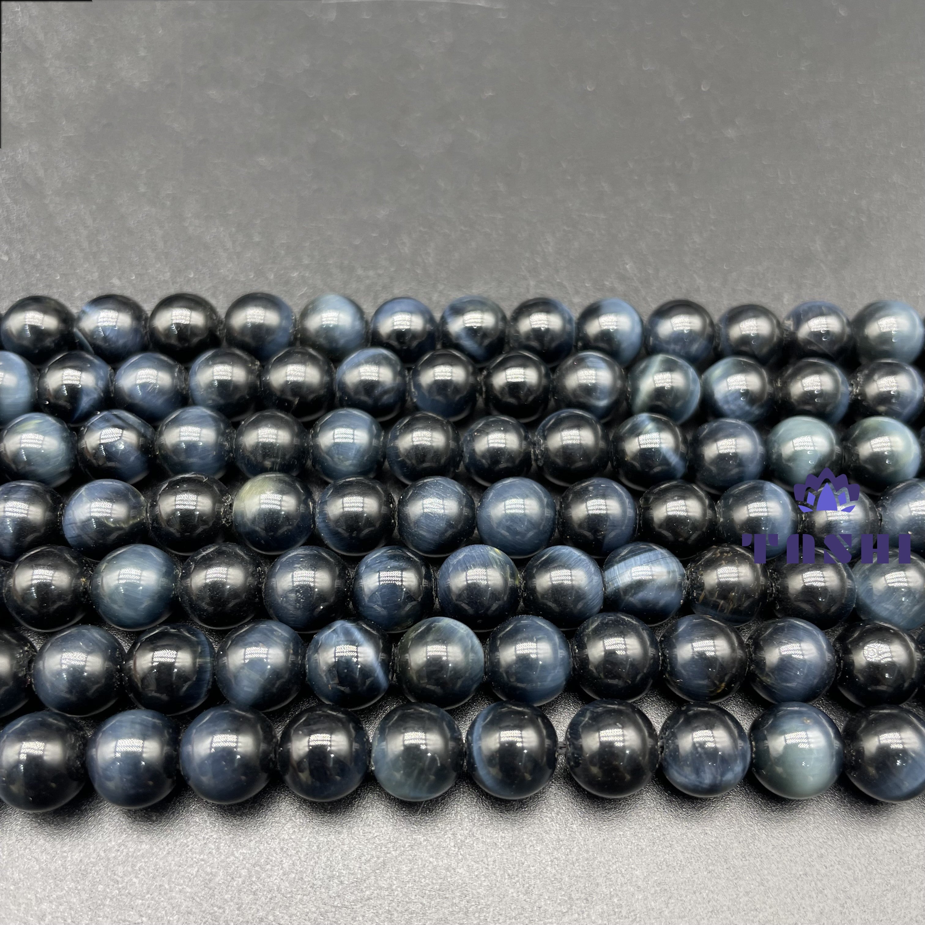 Blue Tiger Eye Beads Strands